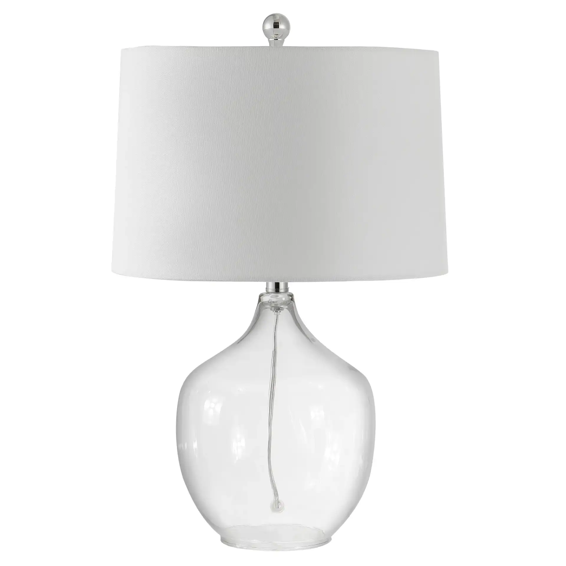 Orlen Table Lamp in Clear, detail view