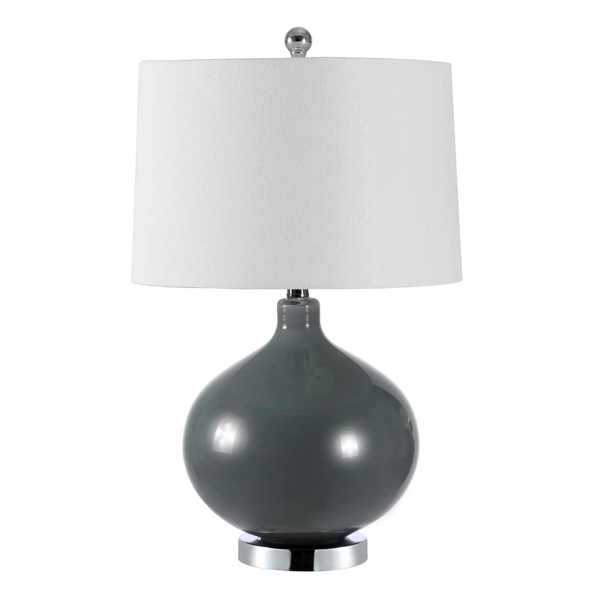 Masera Table Lamp With Usb (Set Of 2) in Gray, detail view