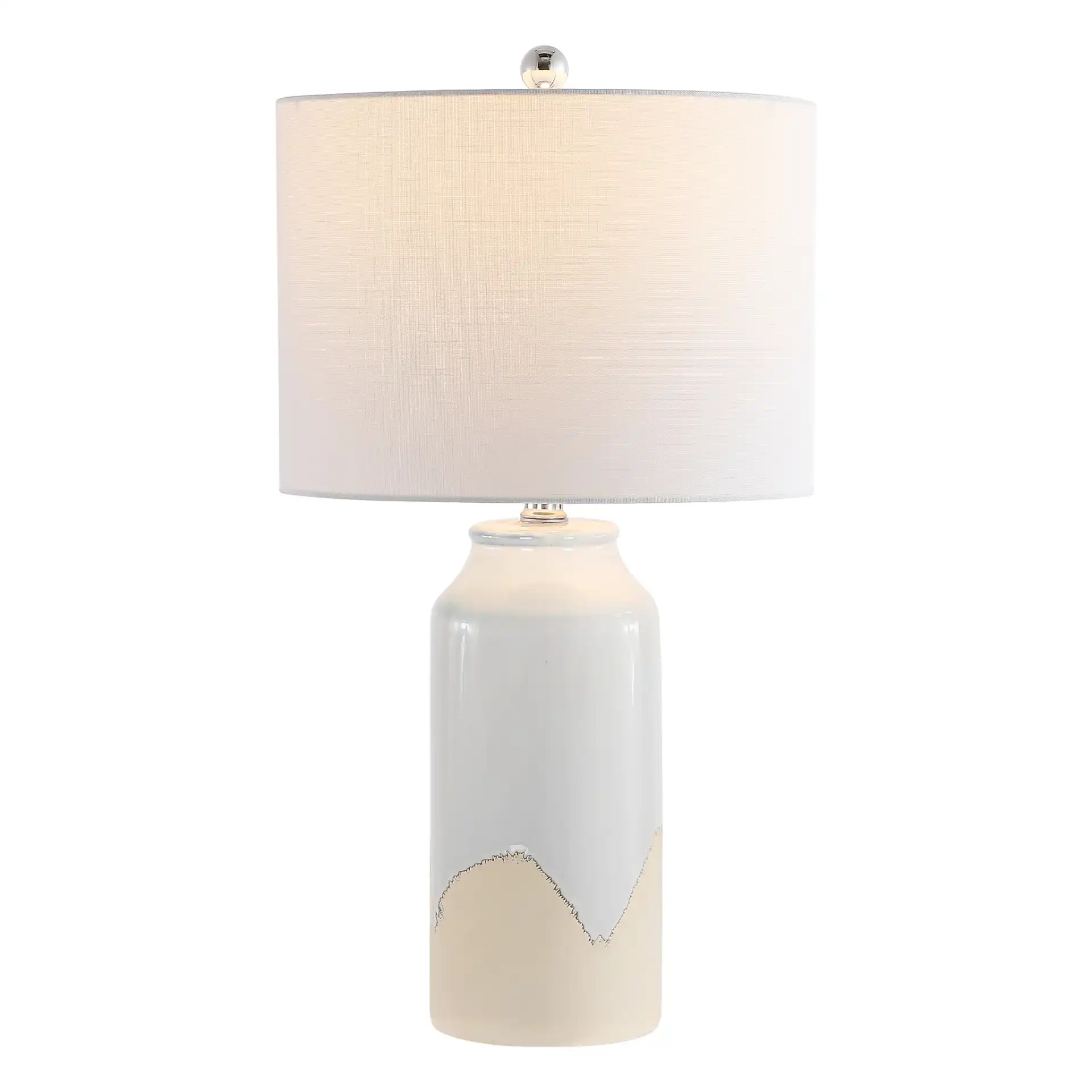 Bevlen Table Lamp in Antique White