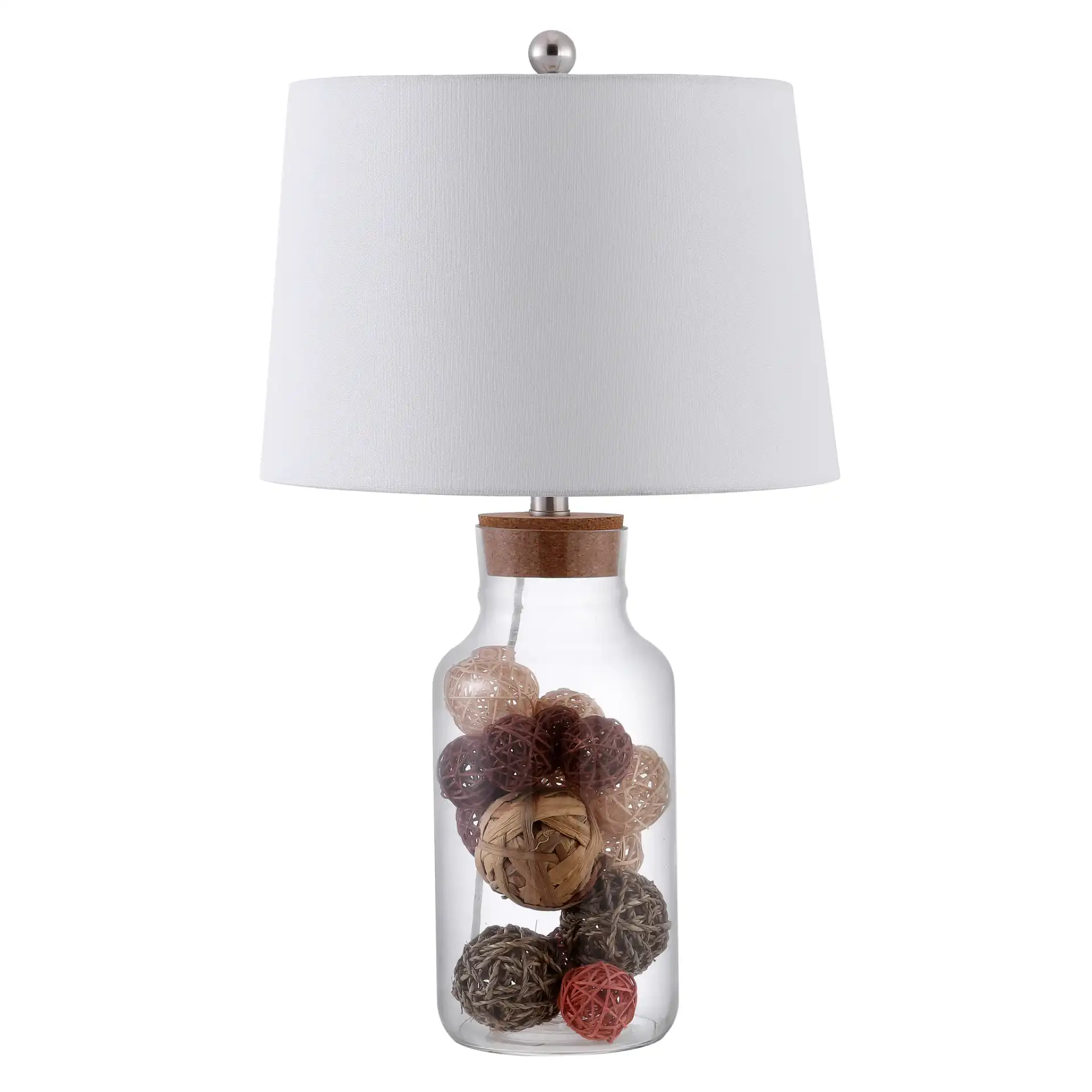 Hensen Table Lamp in Clear, detail view