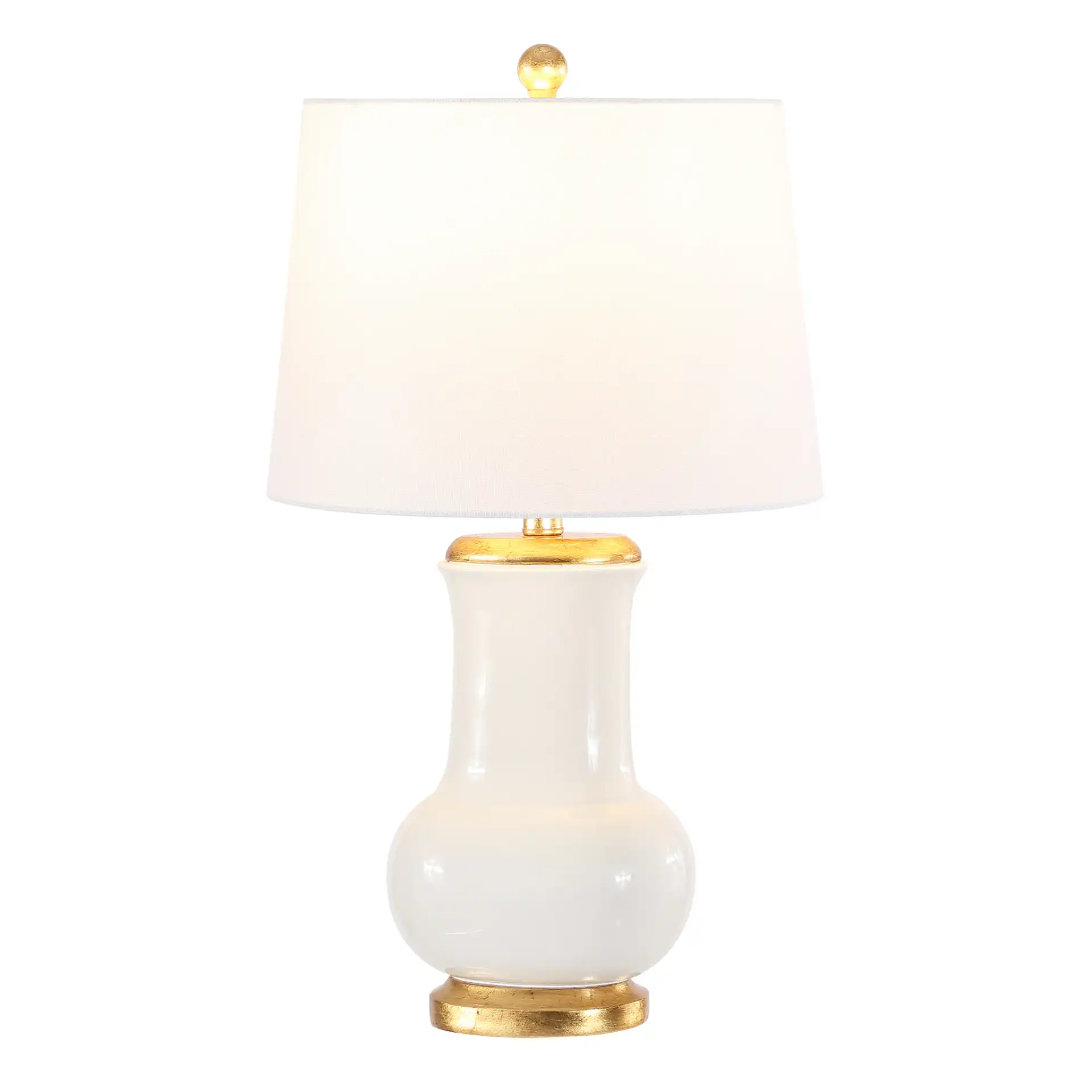 Emberson Table Lamp in Ivory / Gold