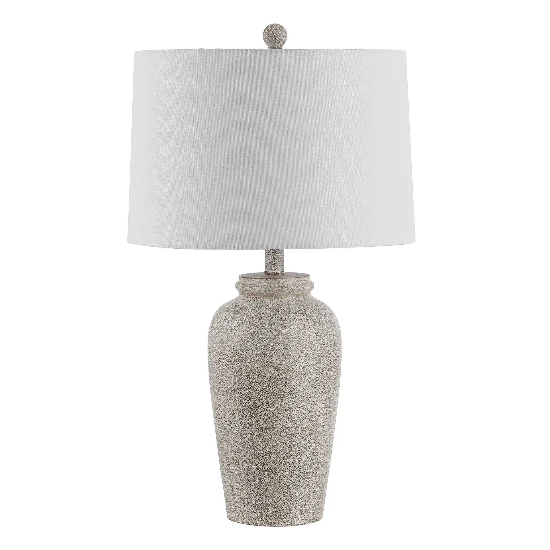 Sabrin Table Lamp in Cream, detail view