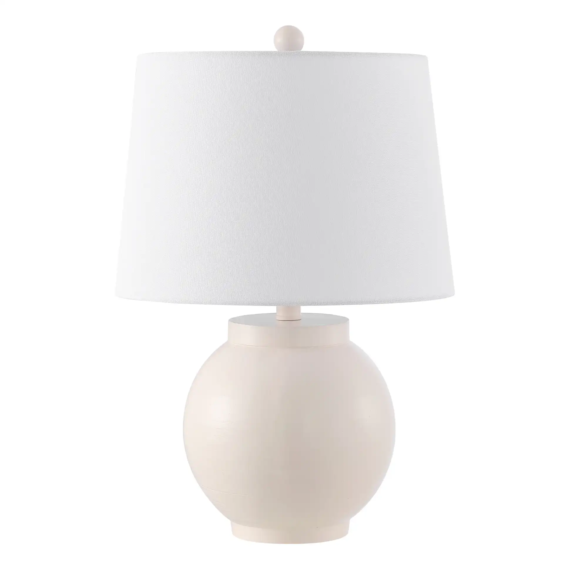 Lemeni Table Lamp in Cream, detail view