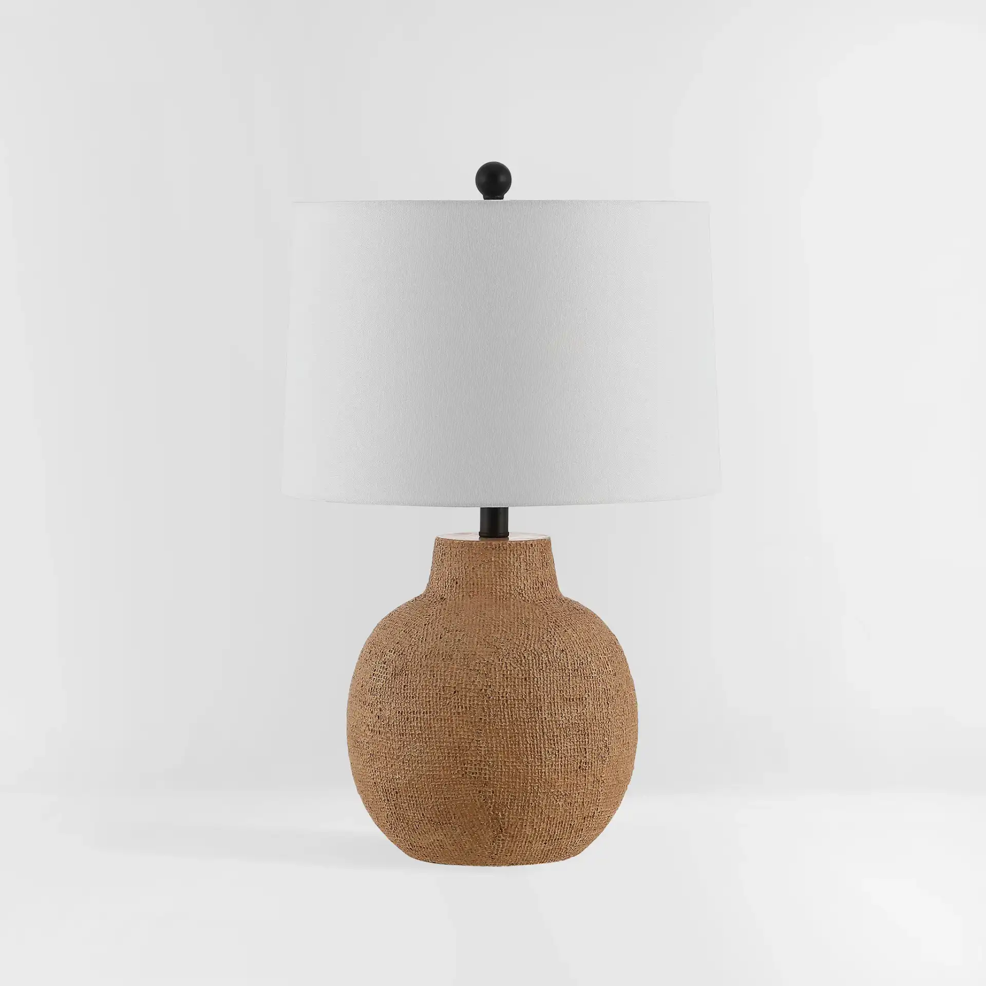 Acer Table Lamp in Brown, detail view