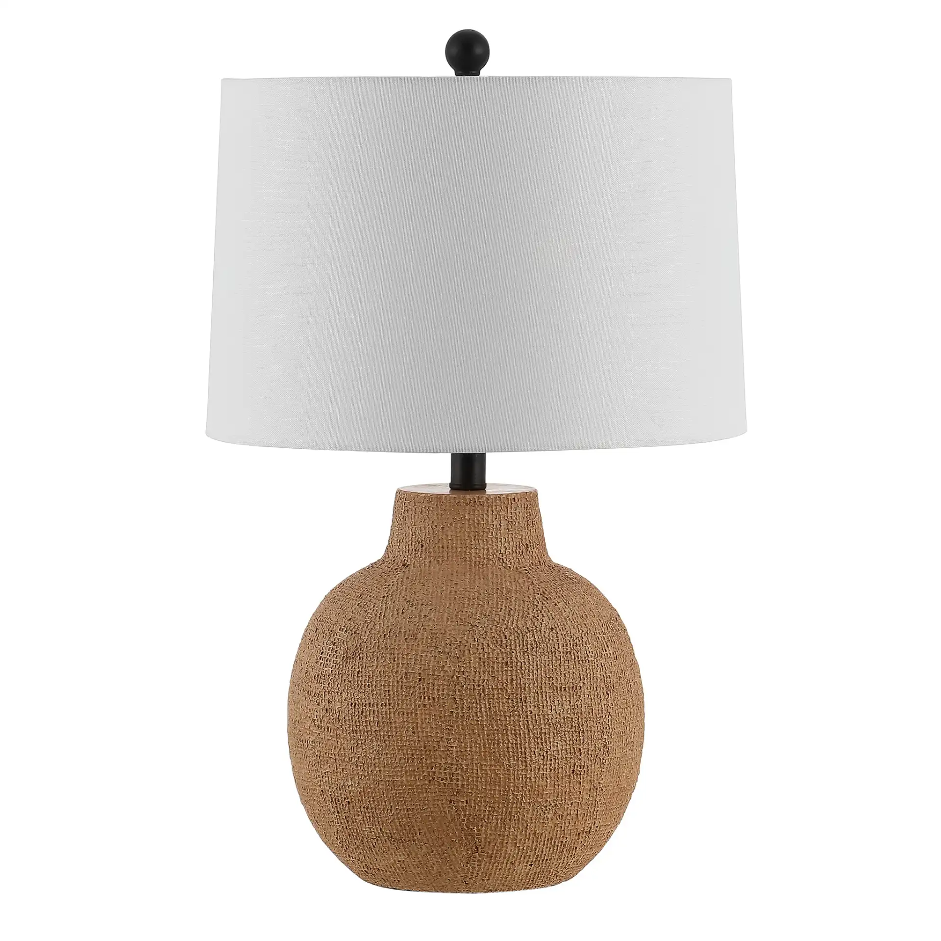 Acer Table Lamp in Brown, detail view