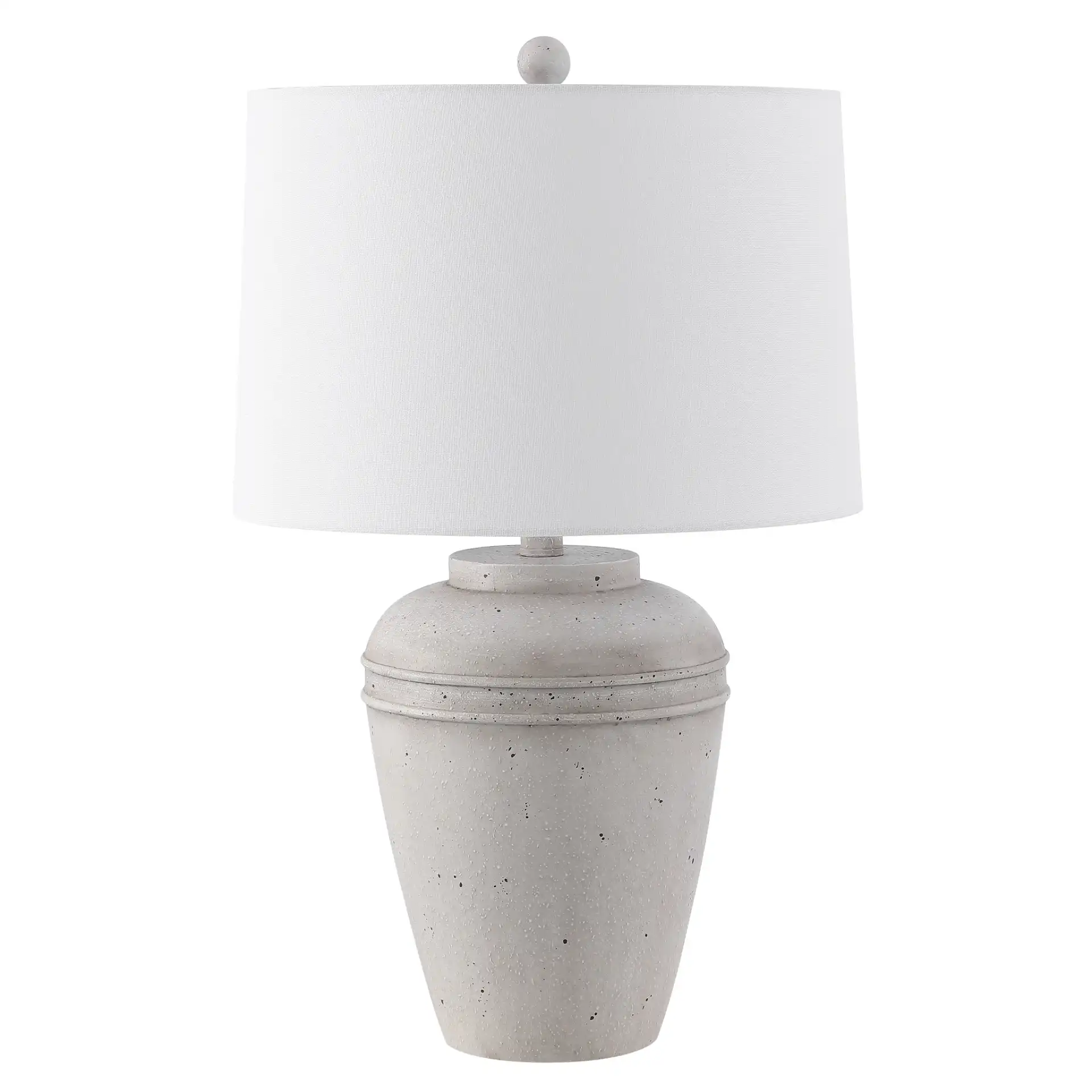 Demlin Table Lamp in Gray, detail view