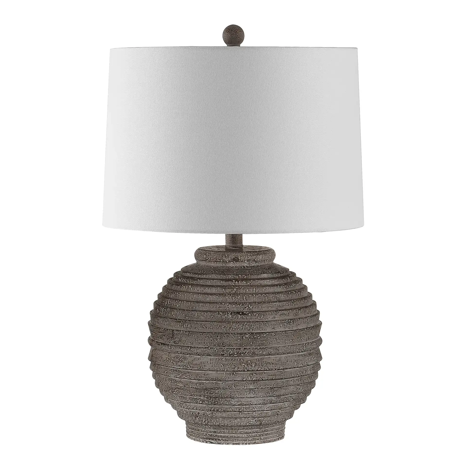Pendri Table Lamp in Brown, detail view
