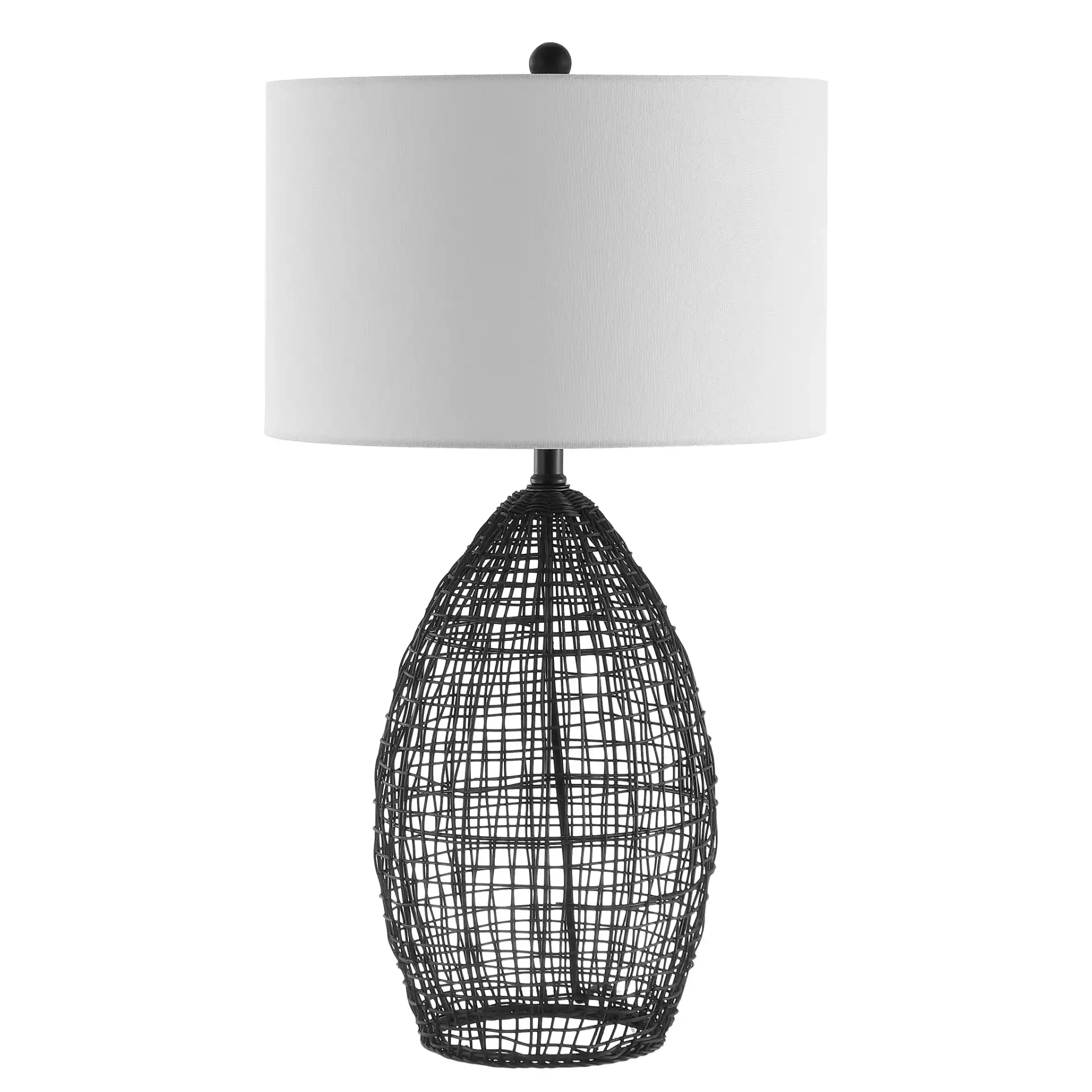 Edren Table Lamp in Black, detail view