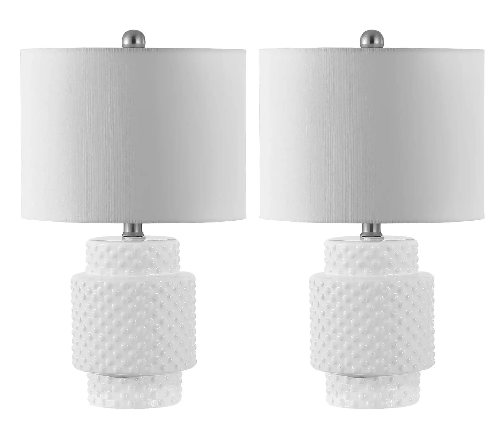Sonter Table Lamp (Set Of 2) in White, detail view