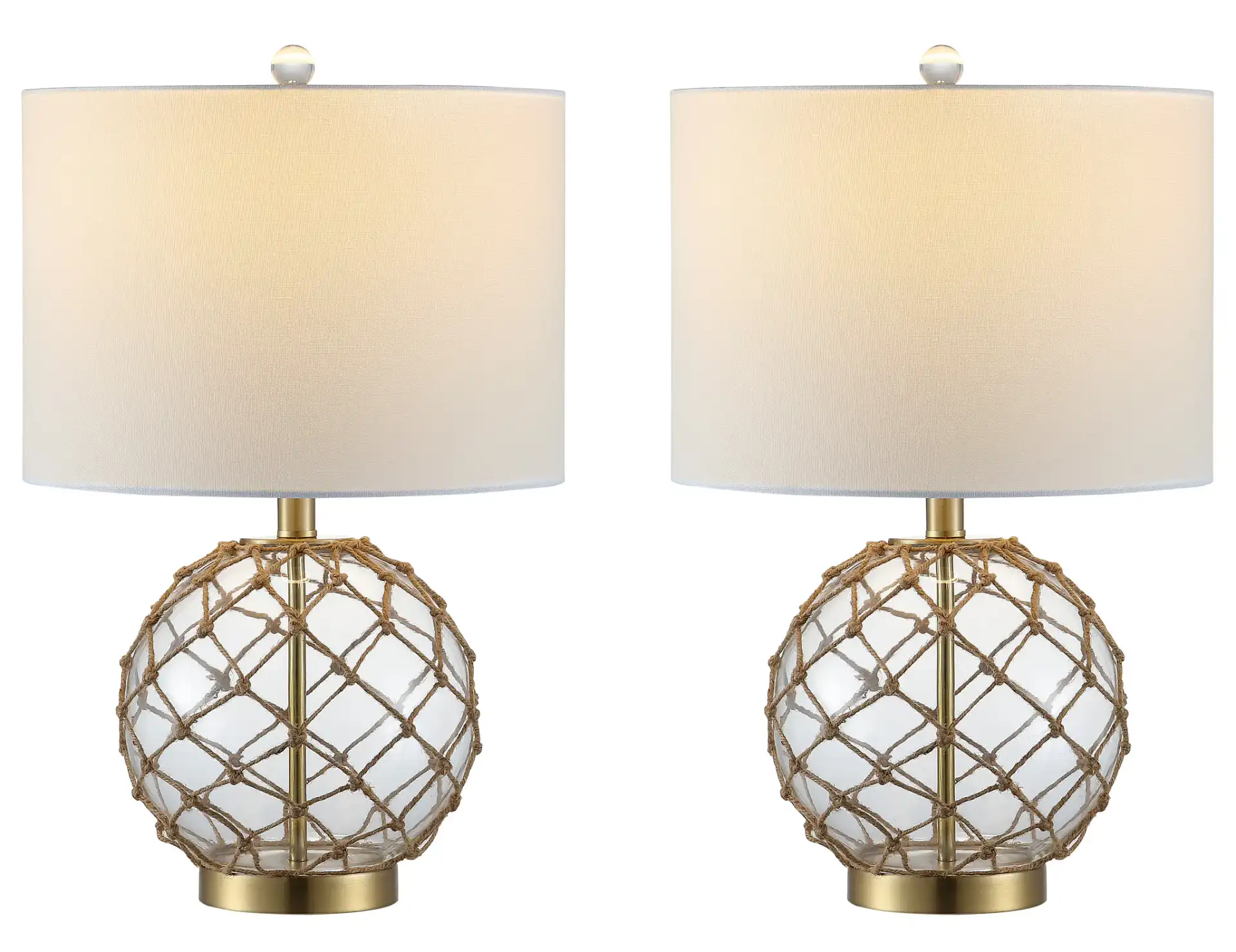 Gremeli Table Lamp (Set Of 2) in Natural / Clear