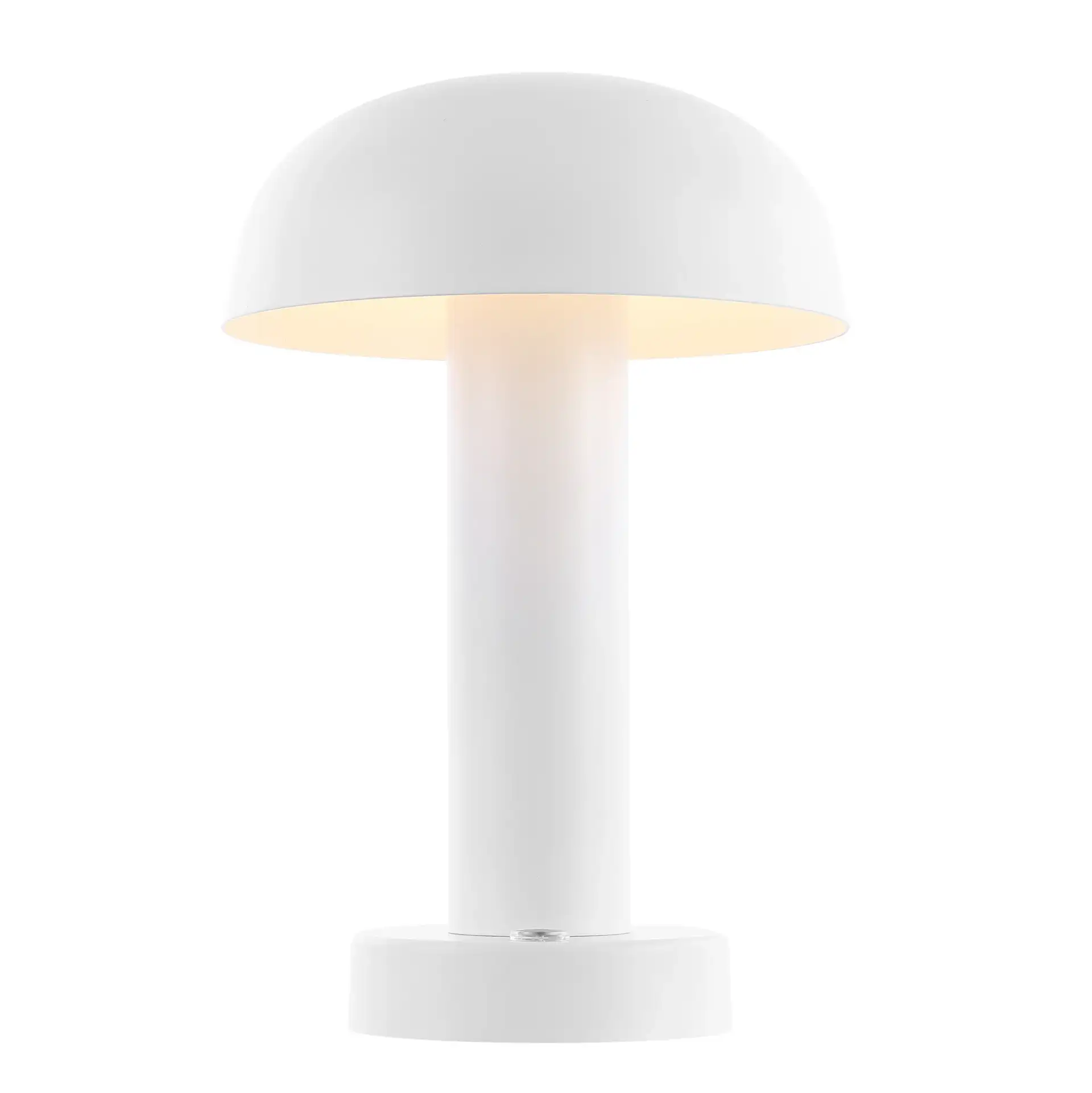 Brahma Rechargeable Led Table Lamp in White