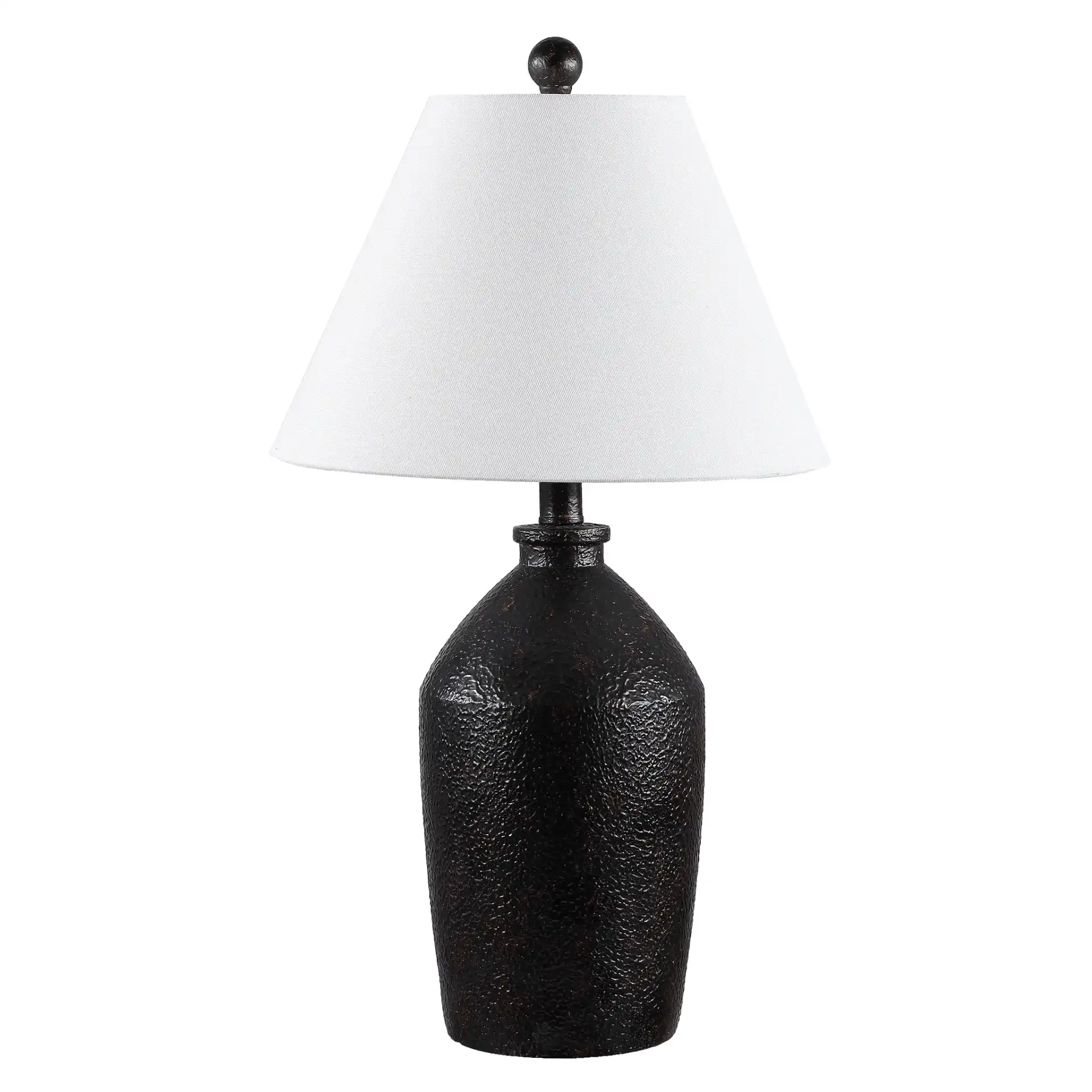 Selna Table Lamp in Brown, detail view