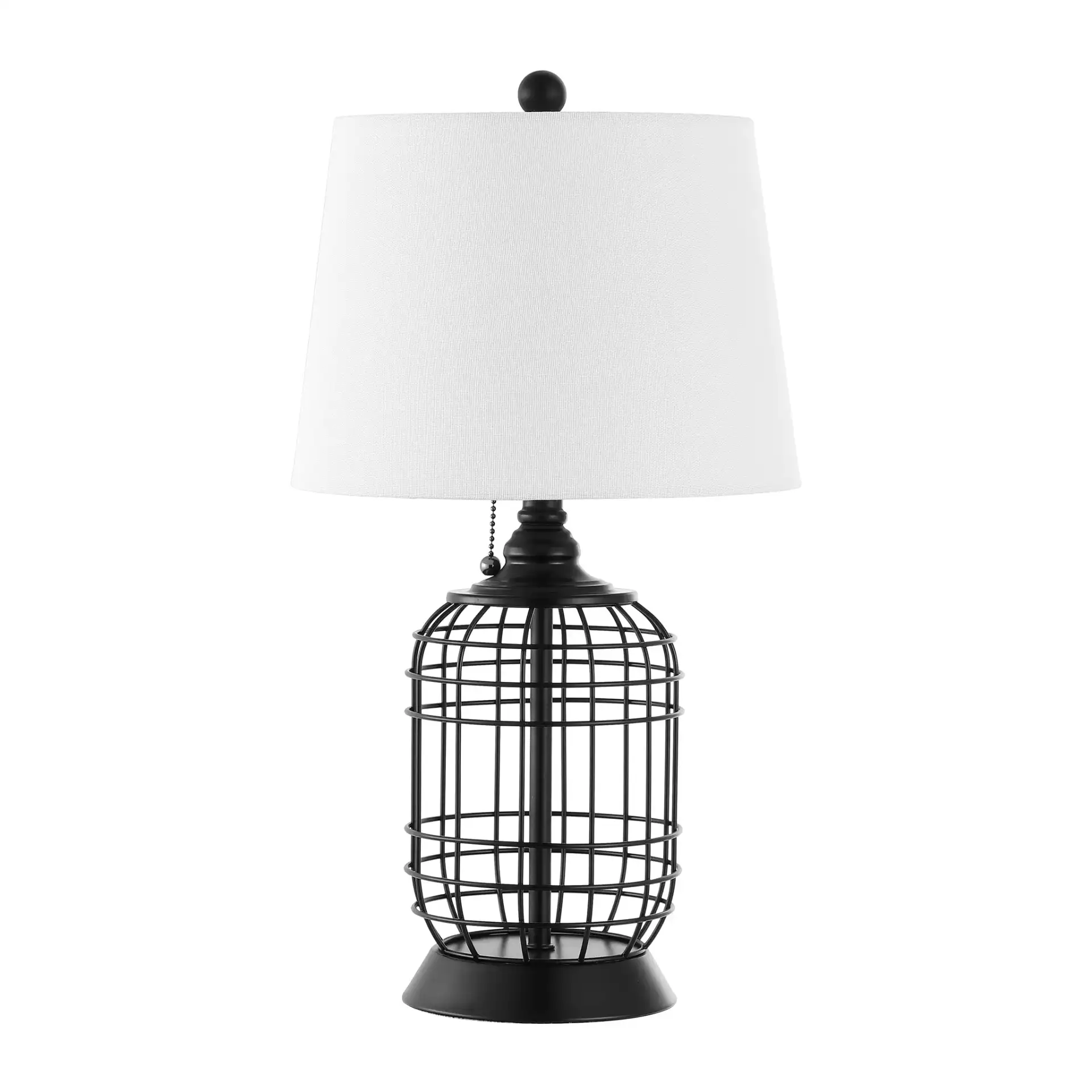 Pryce Table Lamp in Black, detail view