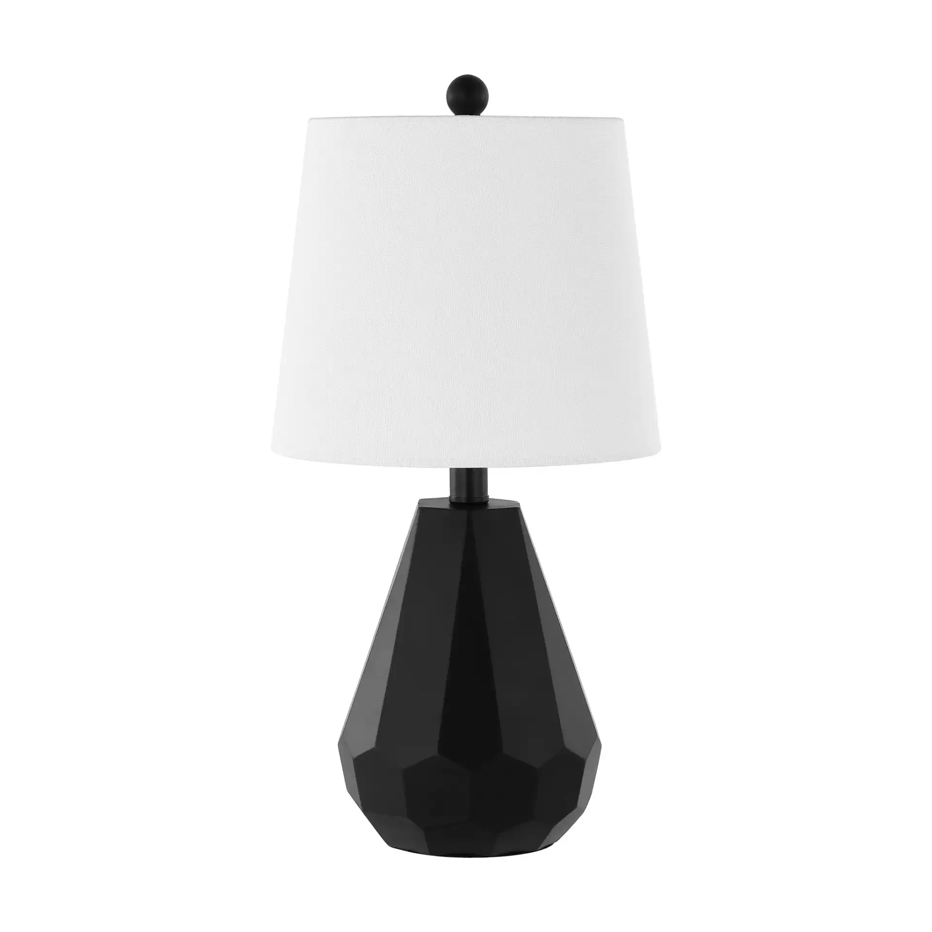 Seira Table Lamp in Black, detail view