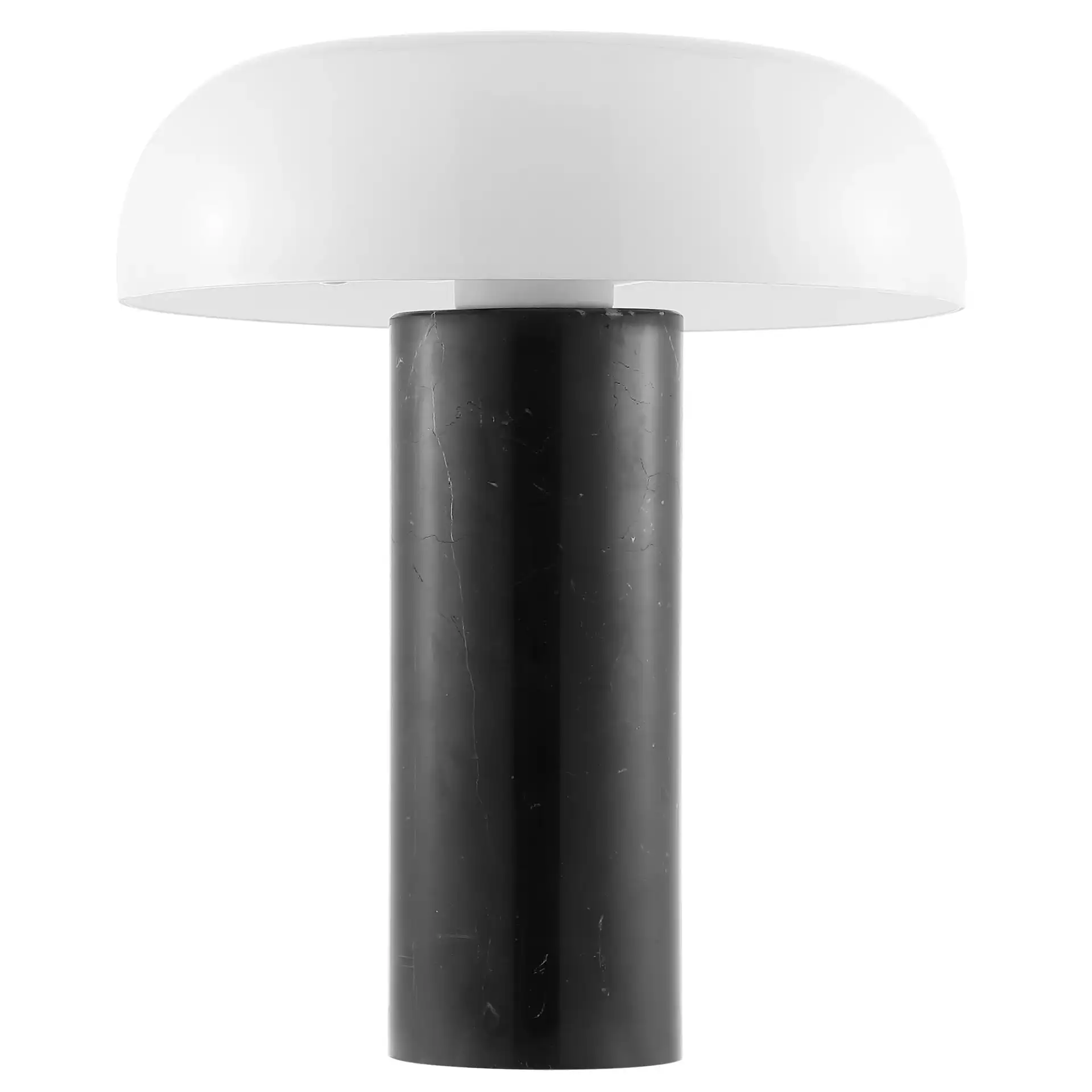 Reiss Table Lamp in Black, detail view