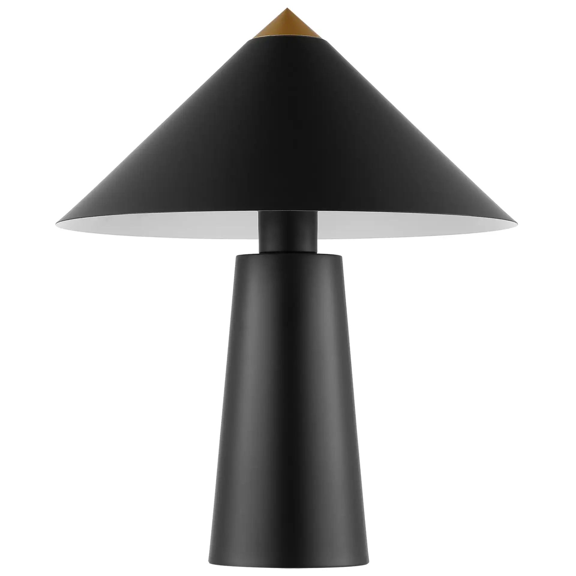 Syuna Table Lamp in Black / Gold, detail view