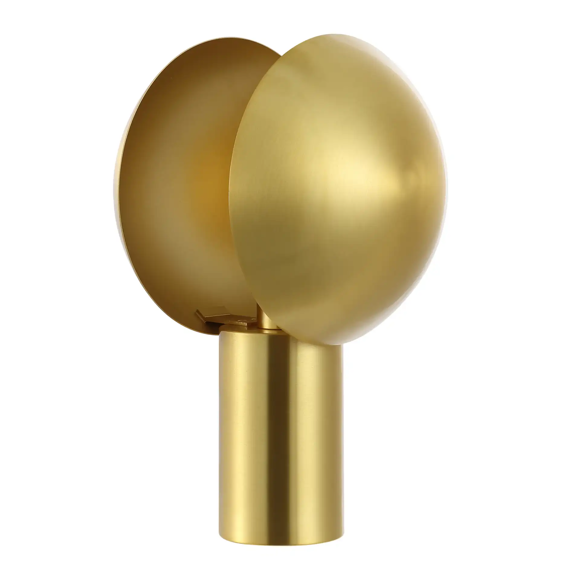 Frey Table Lamp in Brass, detail view