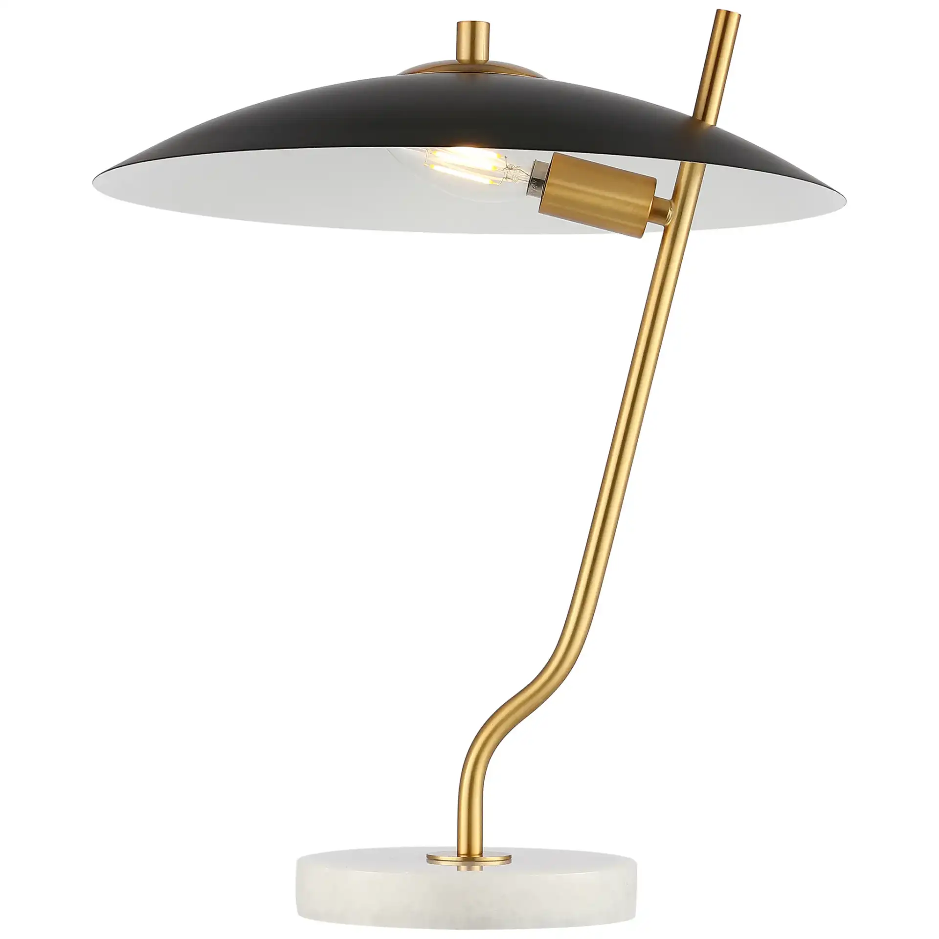 Studio Table Lamp in Black / Brass