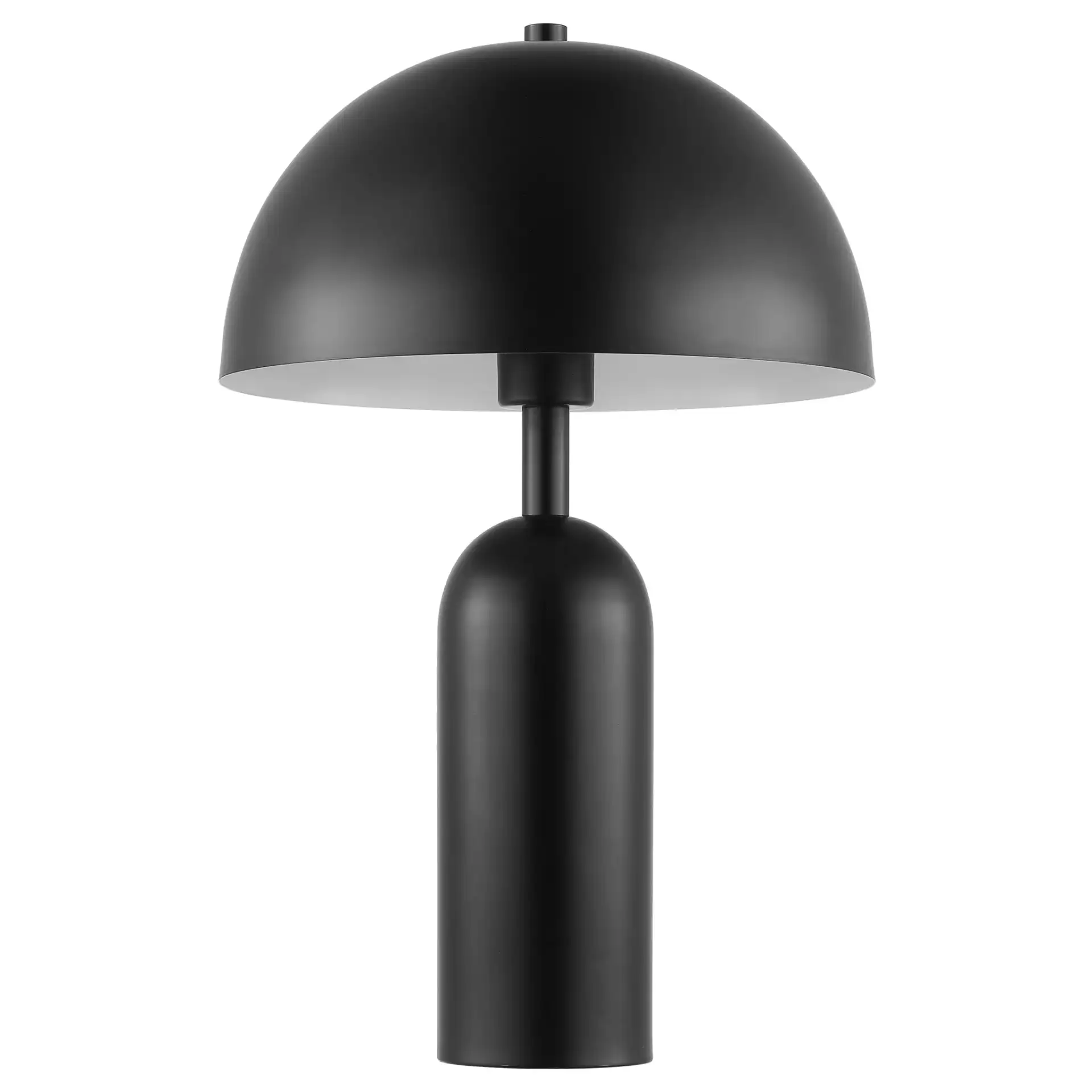Ryler Table Lamp in Black, detail view