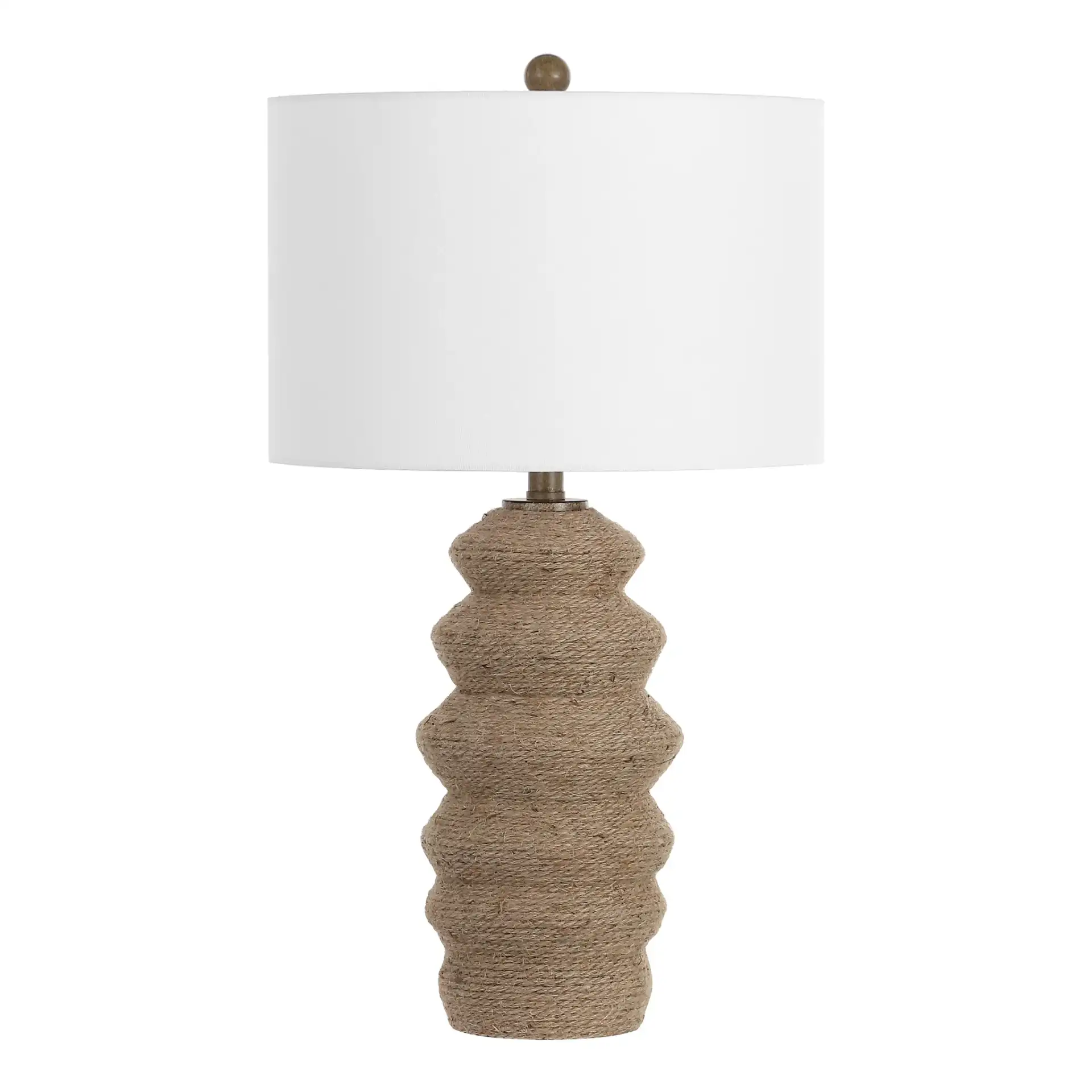 Paola Table Lamp in Natural, detail view