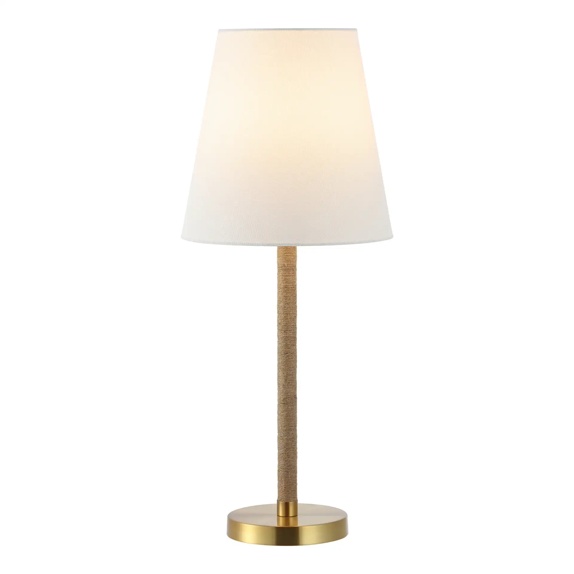 Andi Table Lamp in Brass / Natural