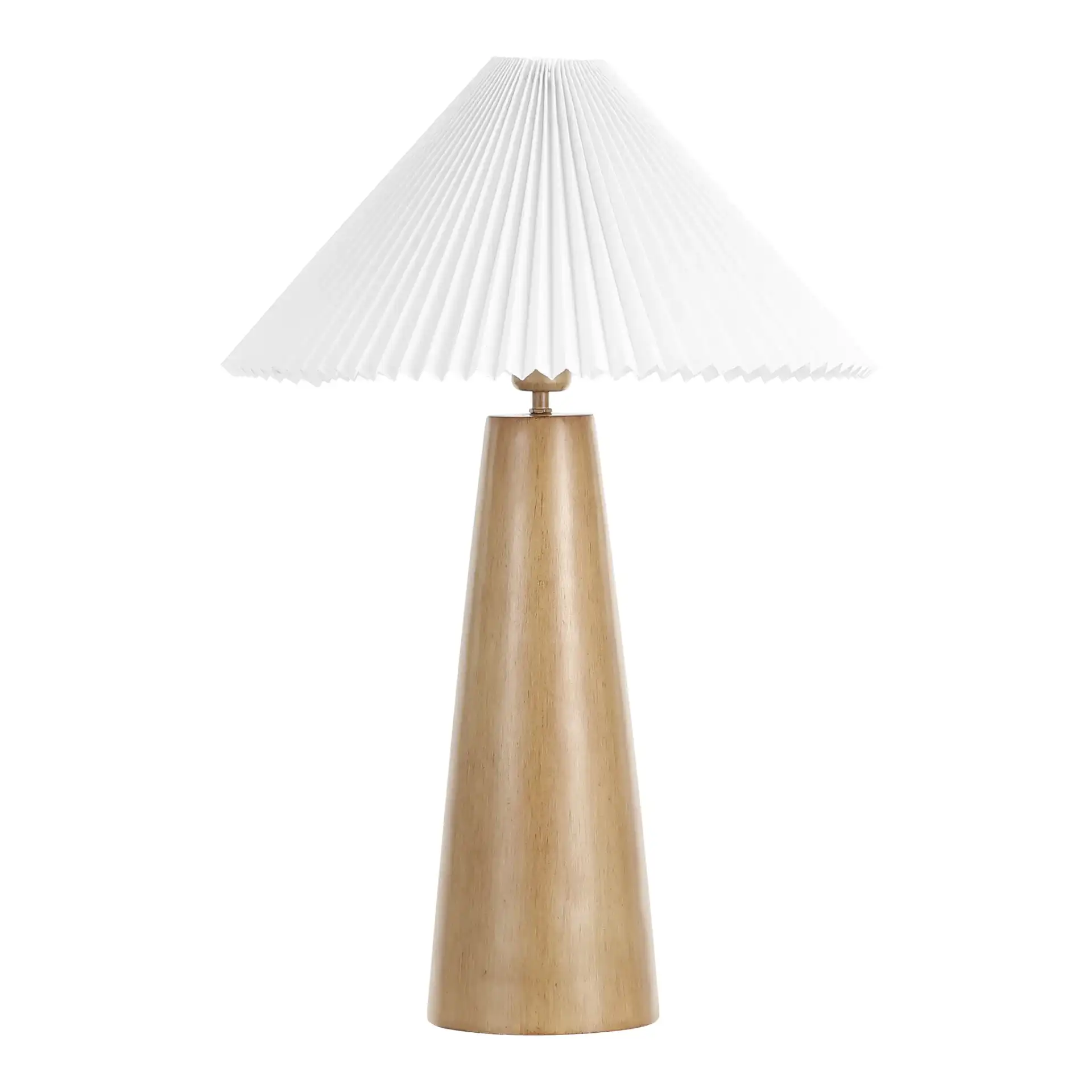 Freya Table Lamp in Antique Brown, detail view