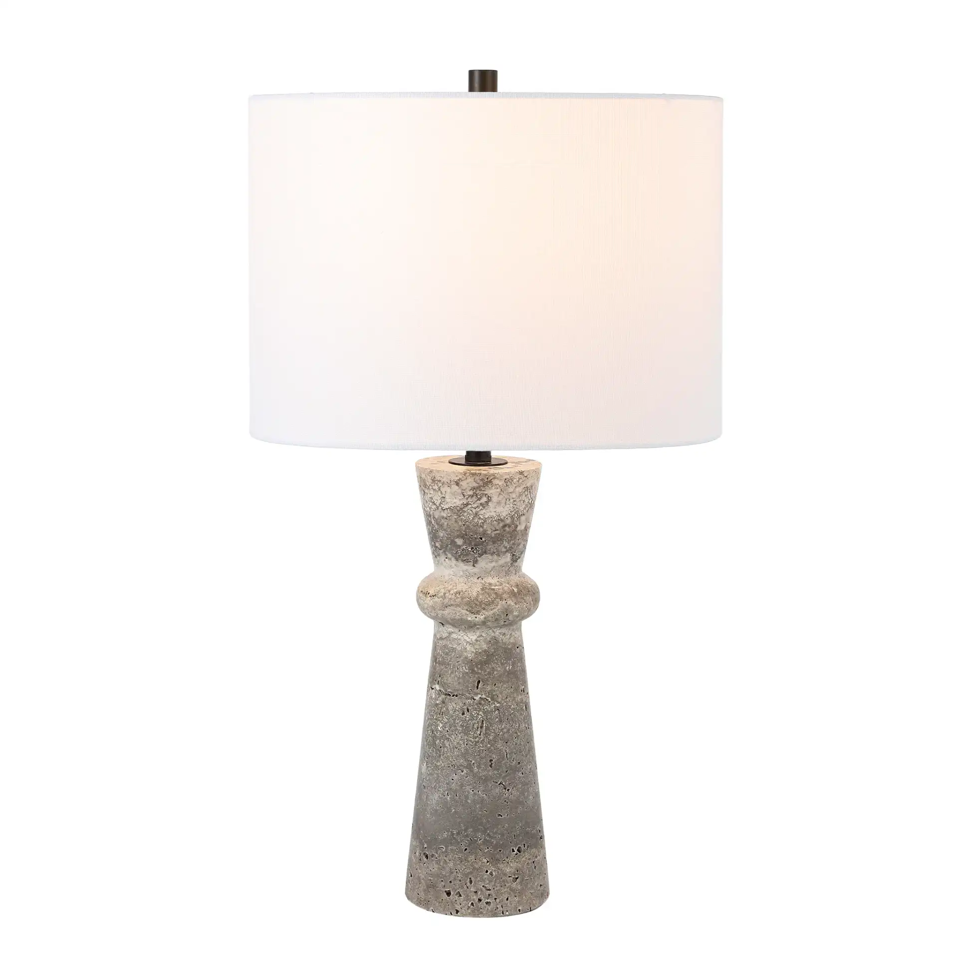 Colette Table Lamp in Gray