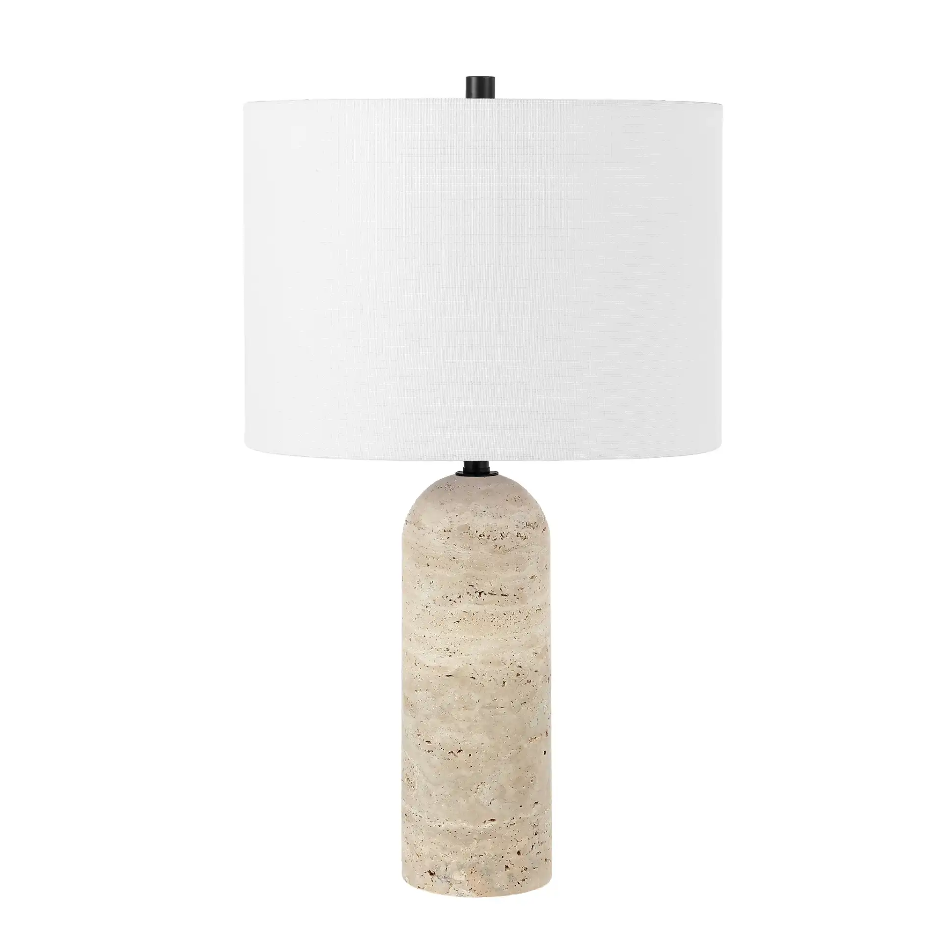 Jolene Table Lamp in Ivory, detail view