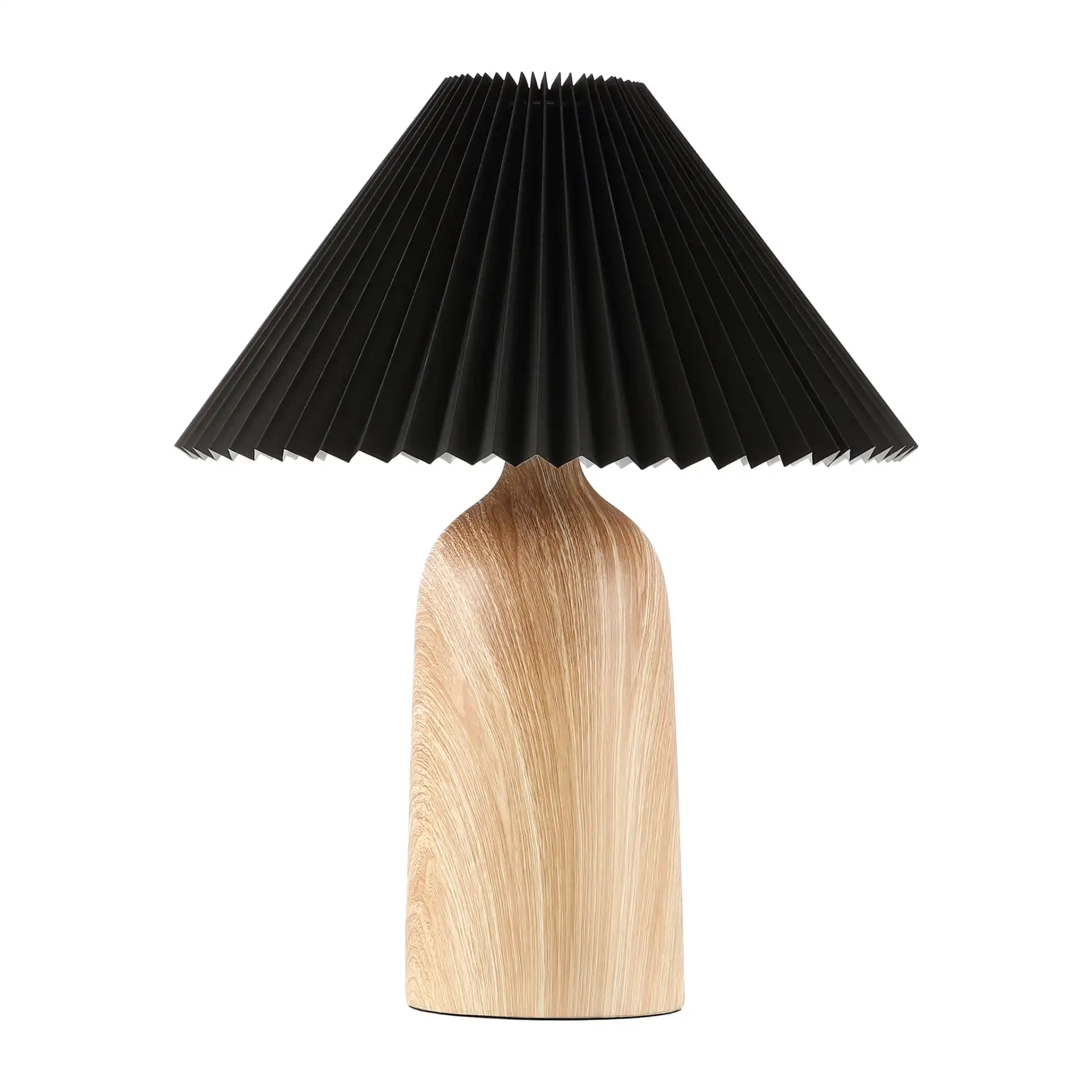 Fabi Table Lamp in Black / Natural, detail view