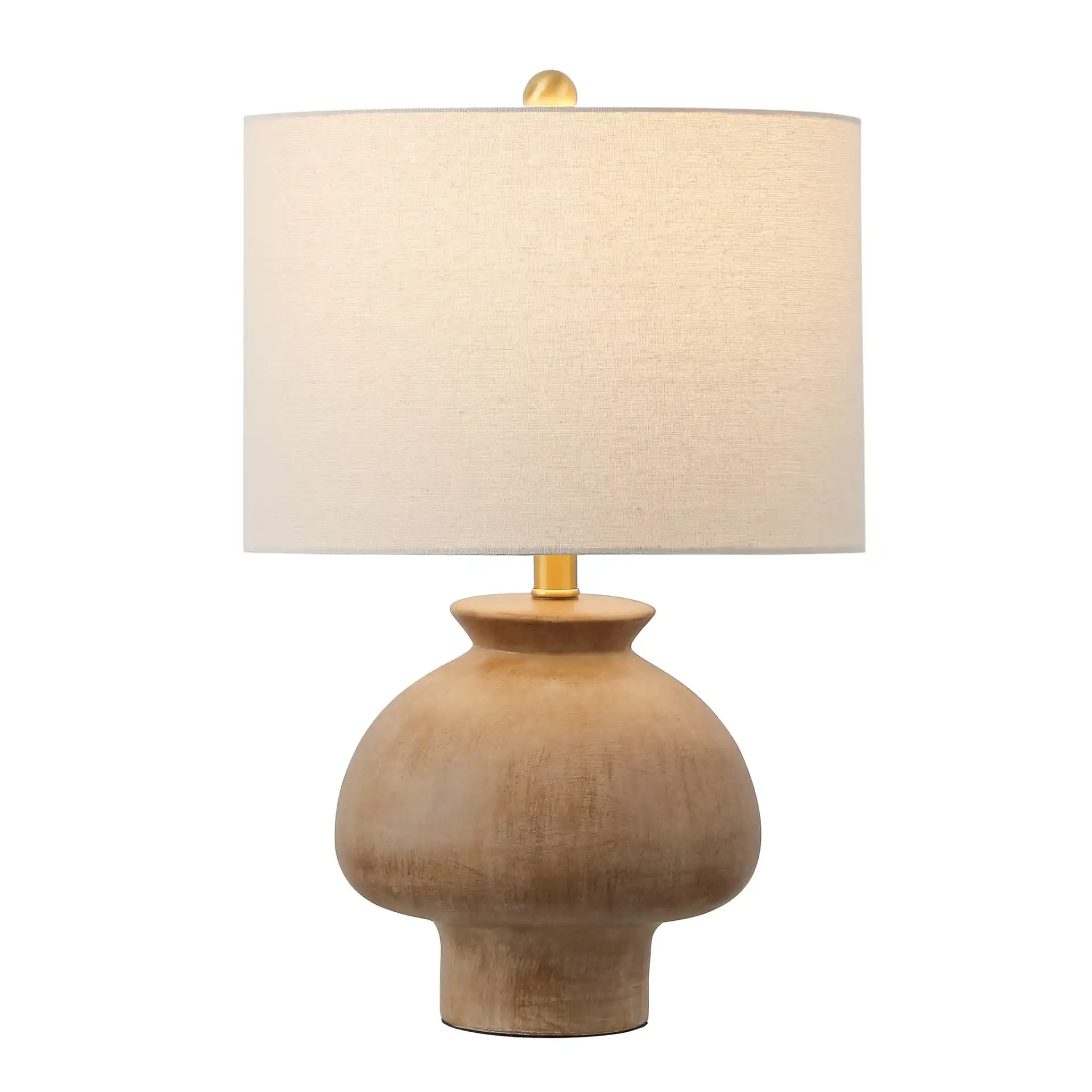 Noam Table Lamp in Light Brown
