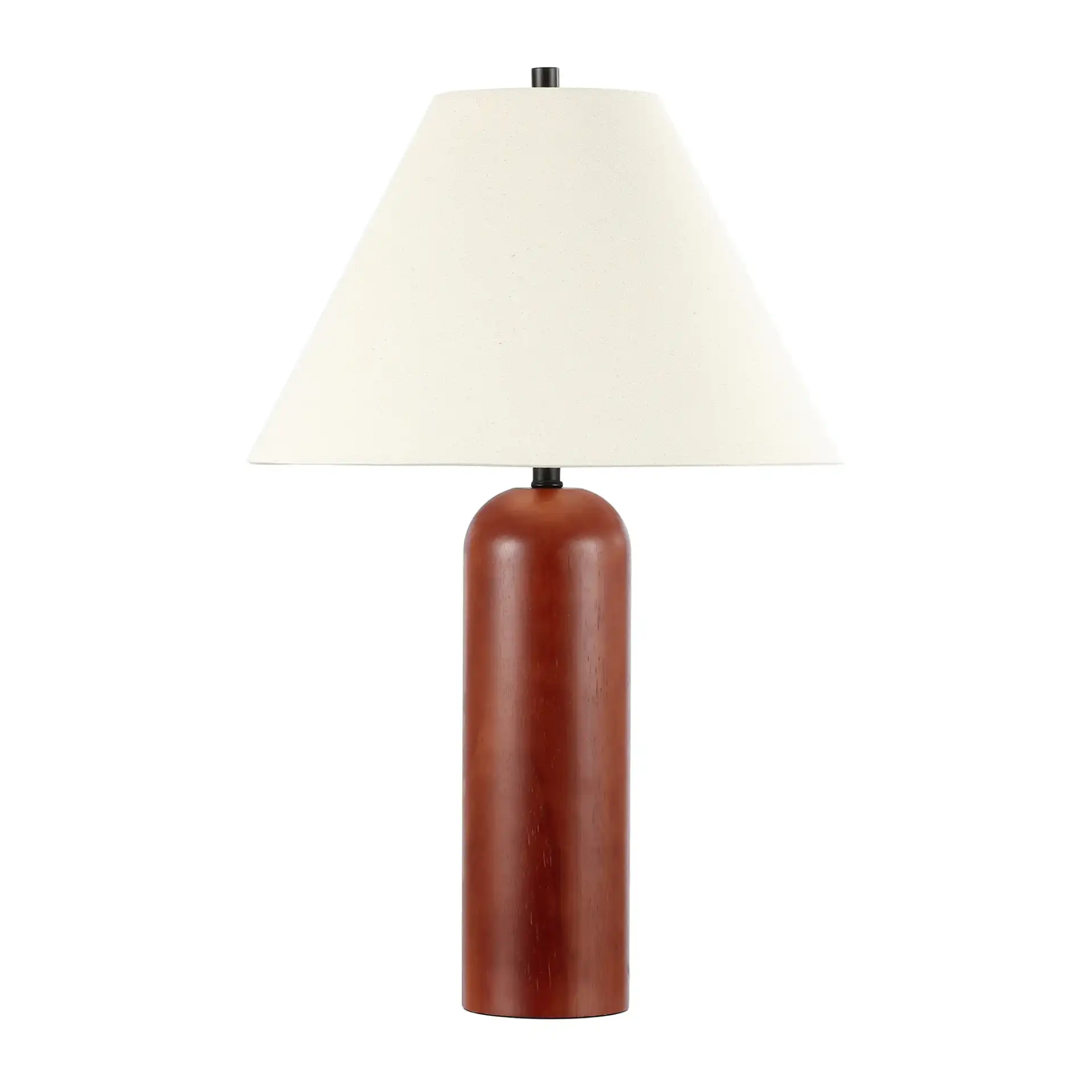 Rennie Table Lamp in Walnut, detail view
