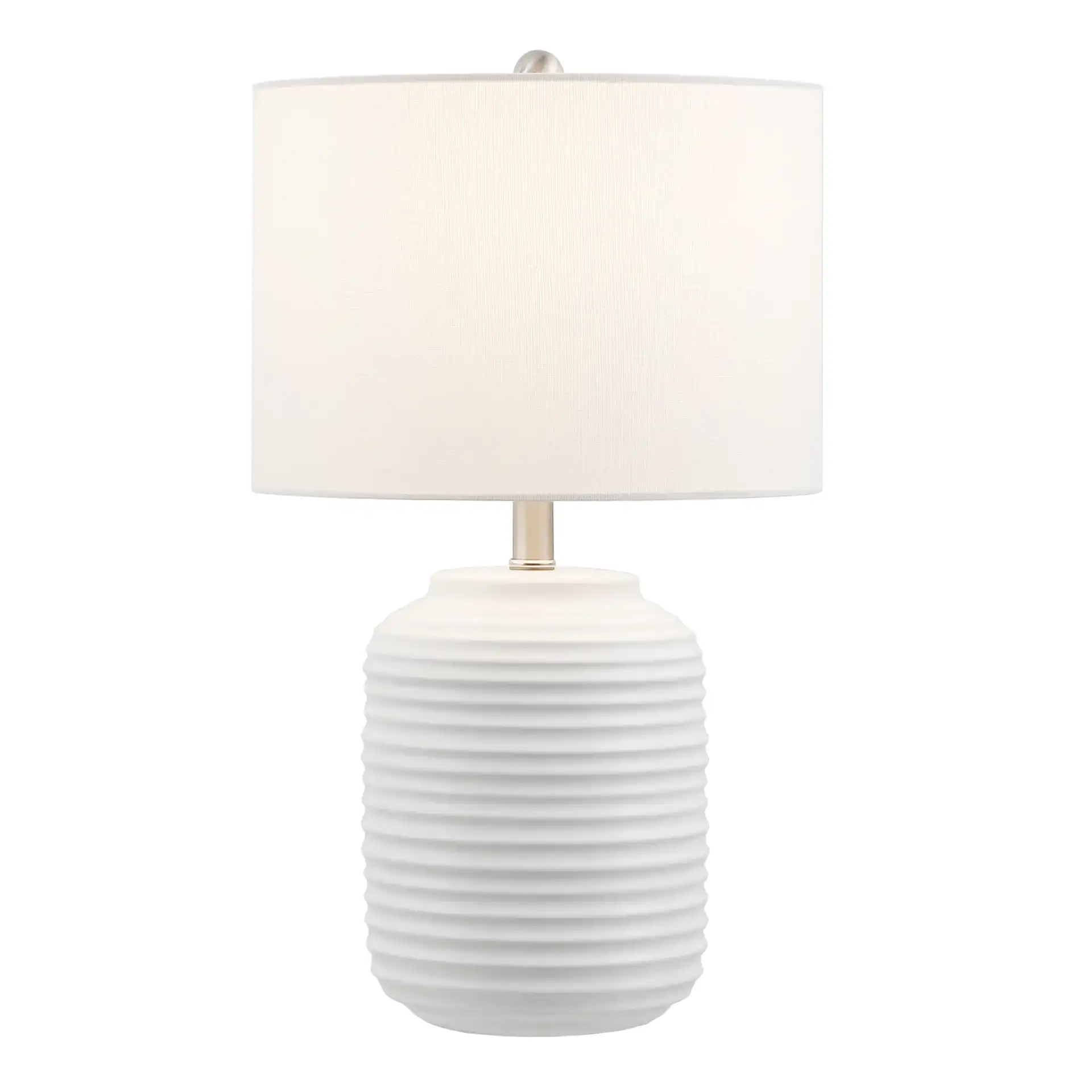 Elio Table Lamp in White