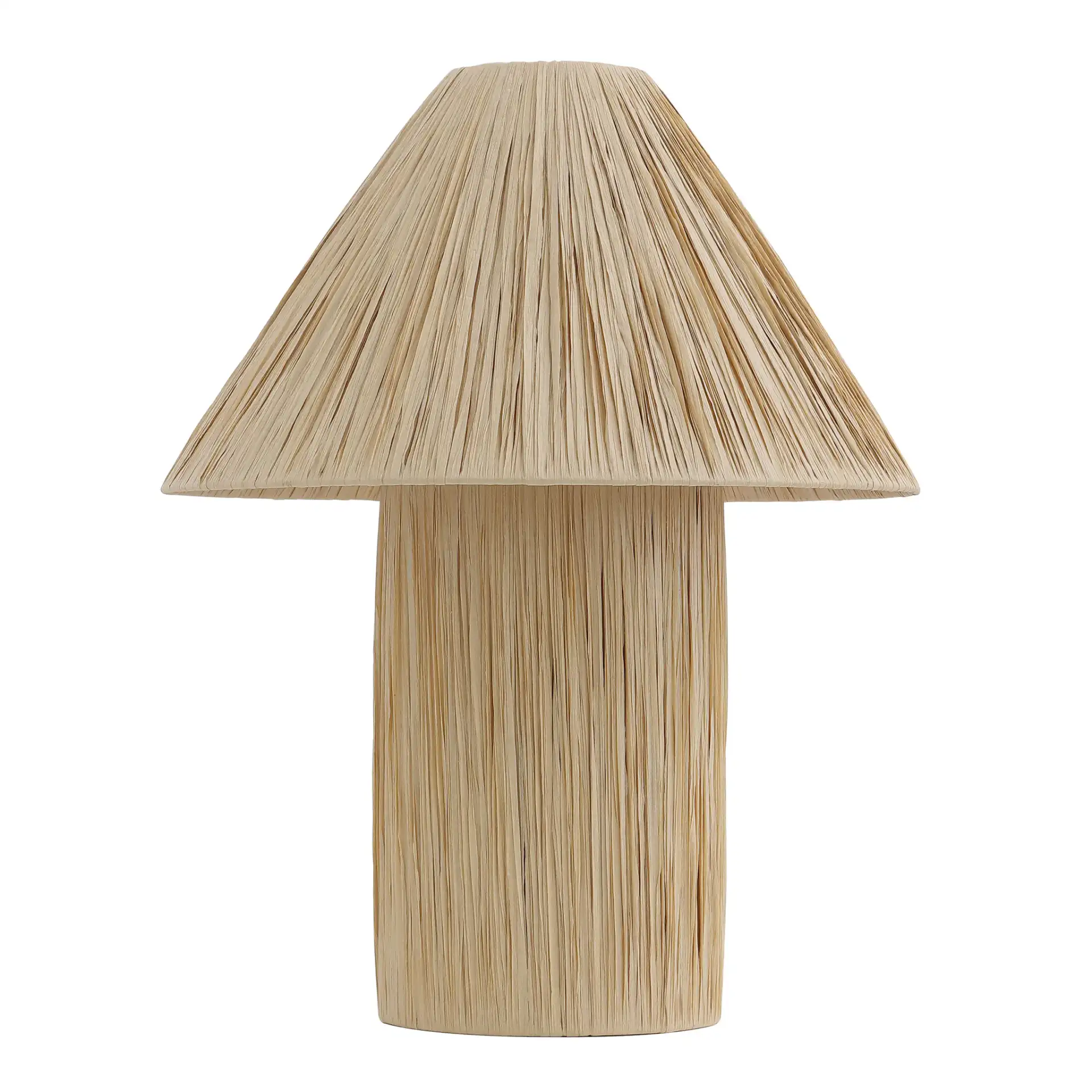 Cassie Table Lamp in Natural, detail view