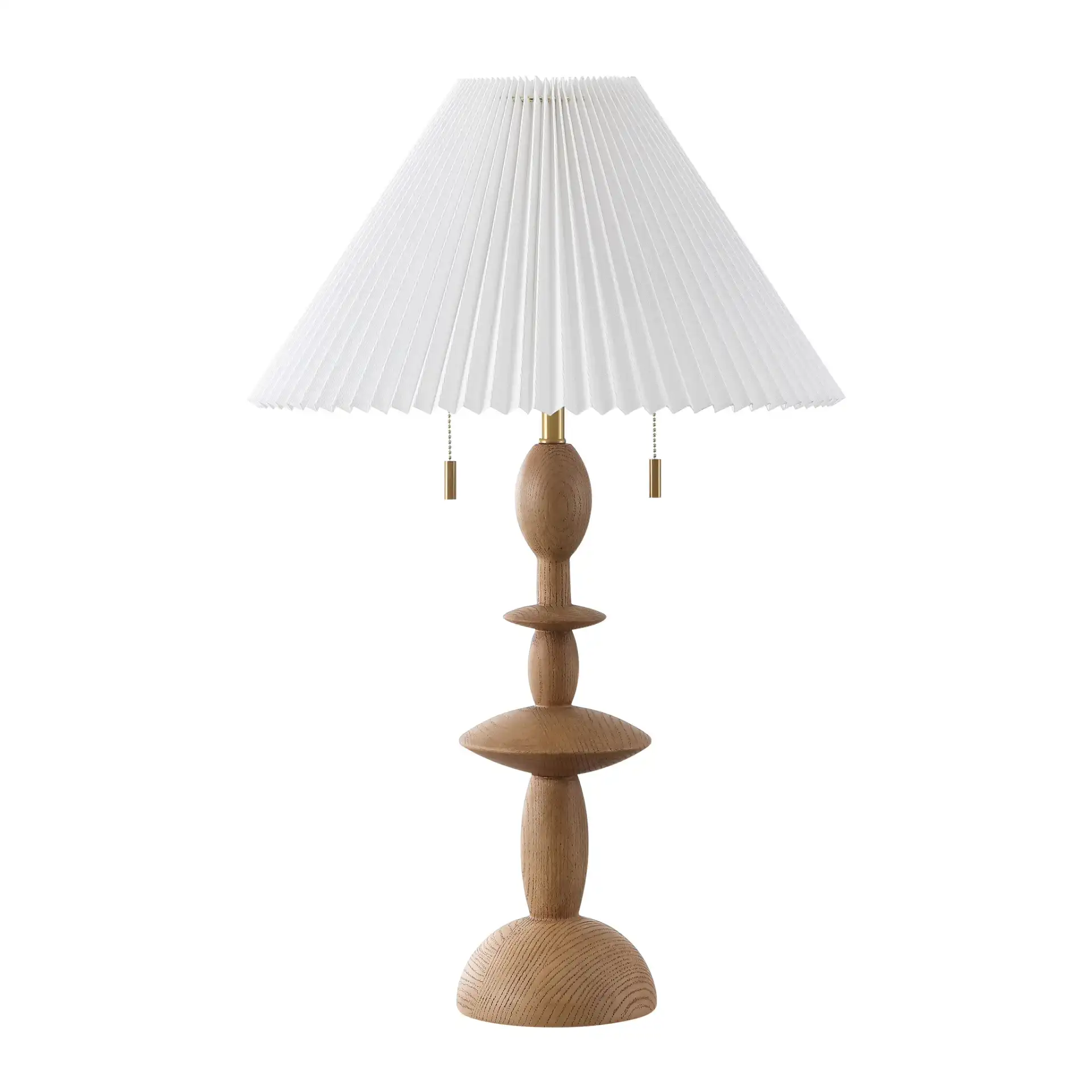 Mensy Table Lamp in Natural, detail view