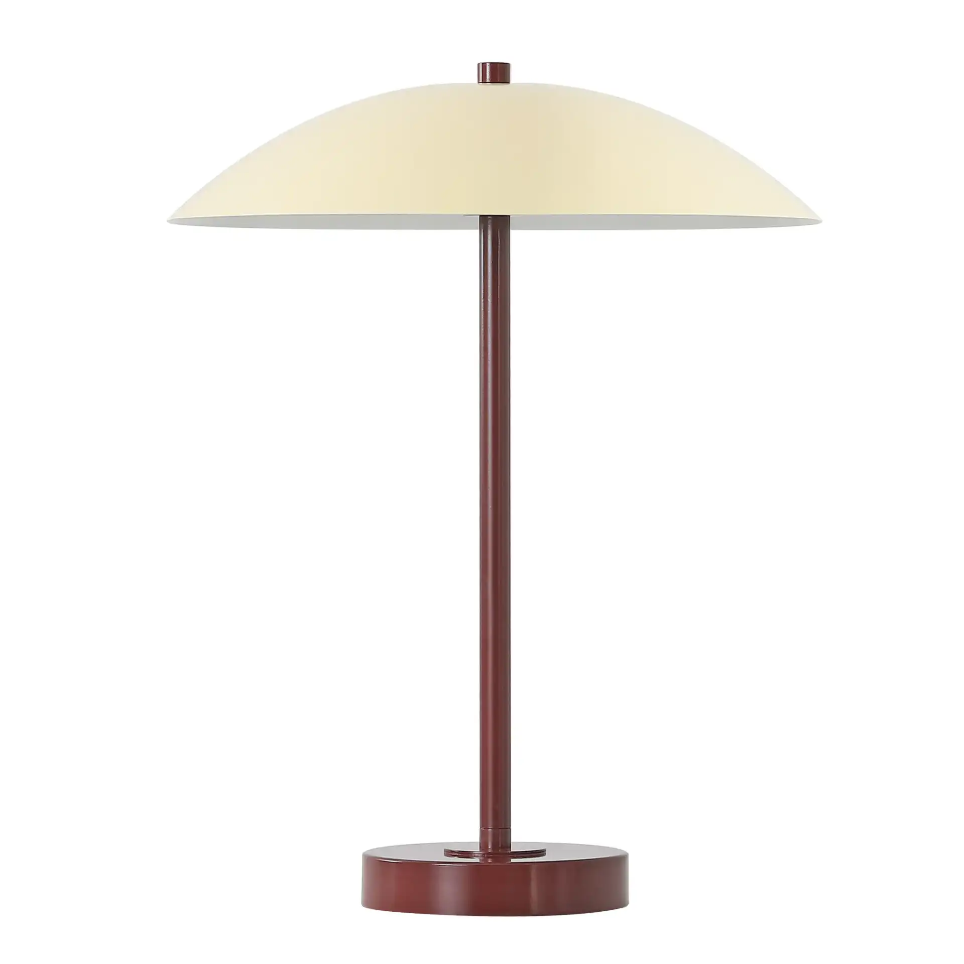 Stassi Table Lamp in Red / Cream, detail view
