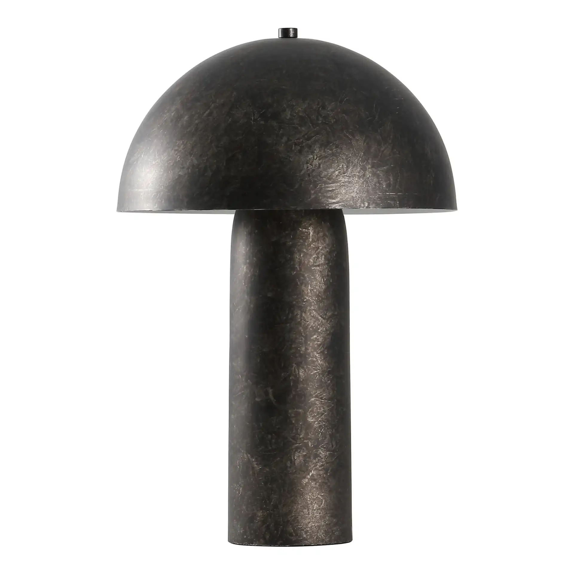 Kenny Table Lamp in Antique Black, detail view