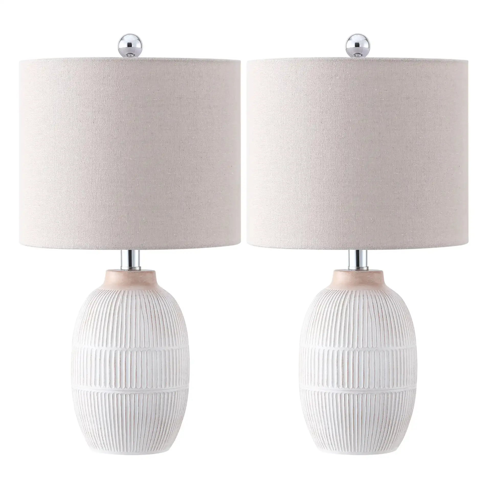 Thom Table Lamp (Set Of 2) in Brown, detail view