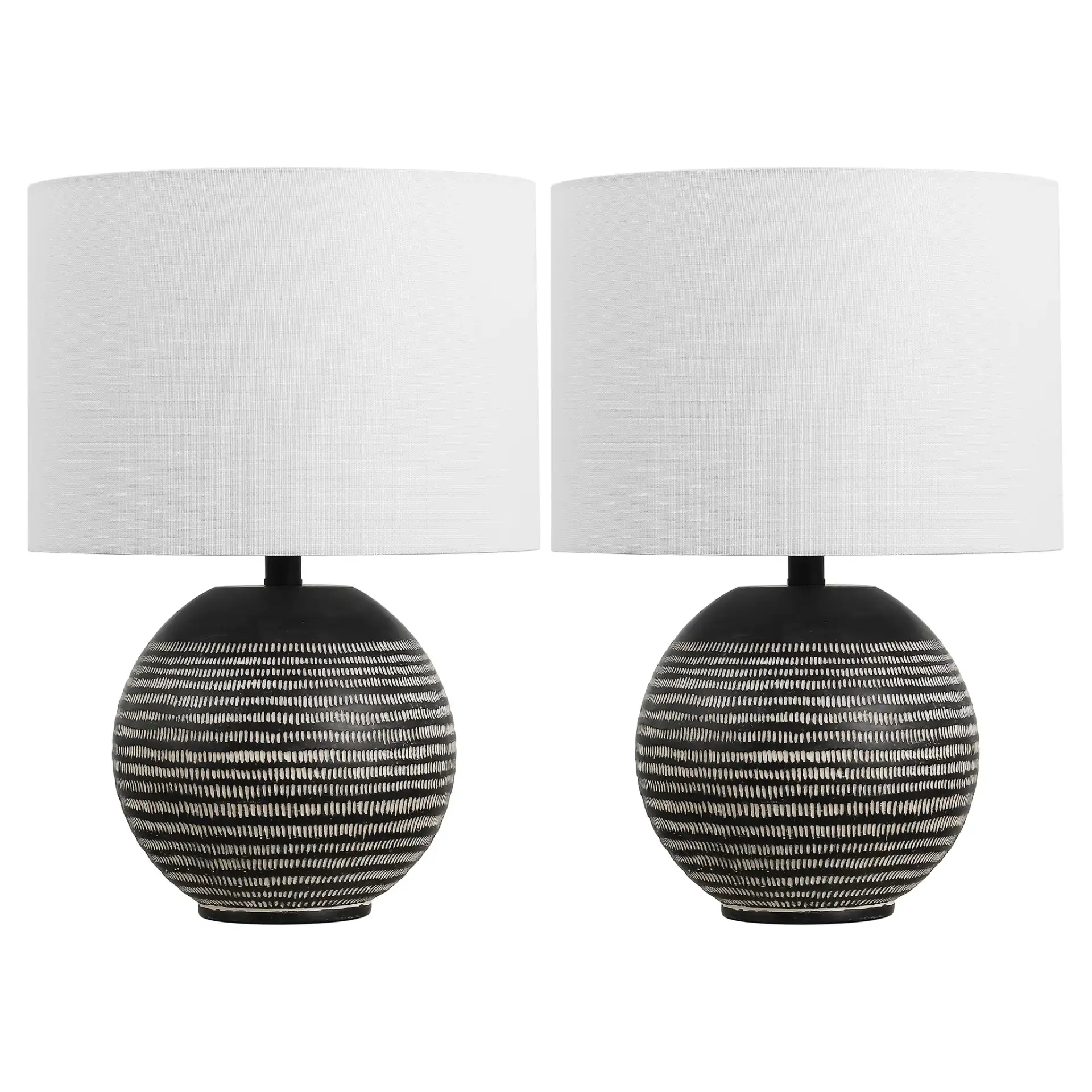 Soto Table Lamp (Set Of 2) in Black, detail view