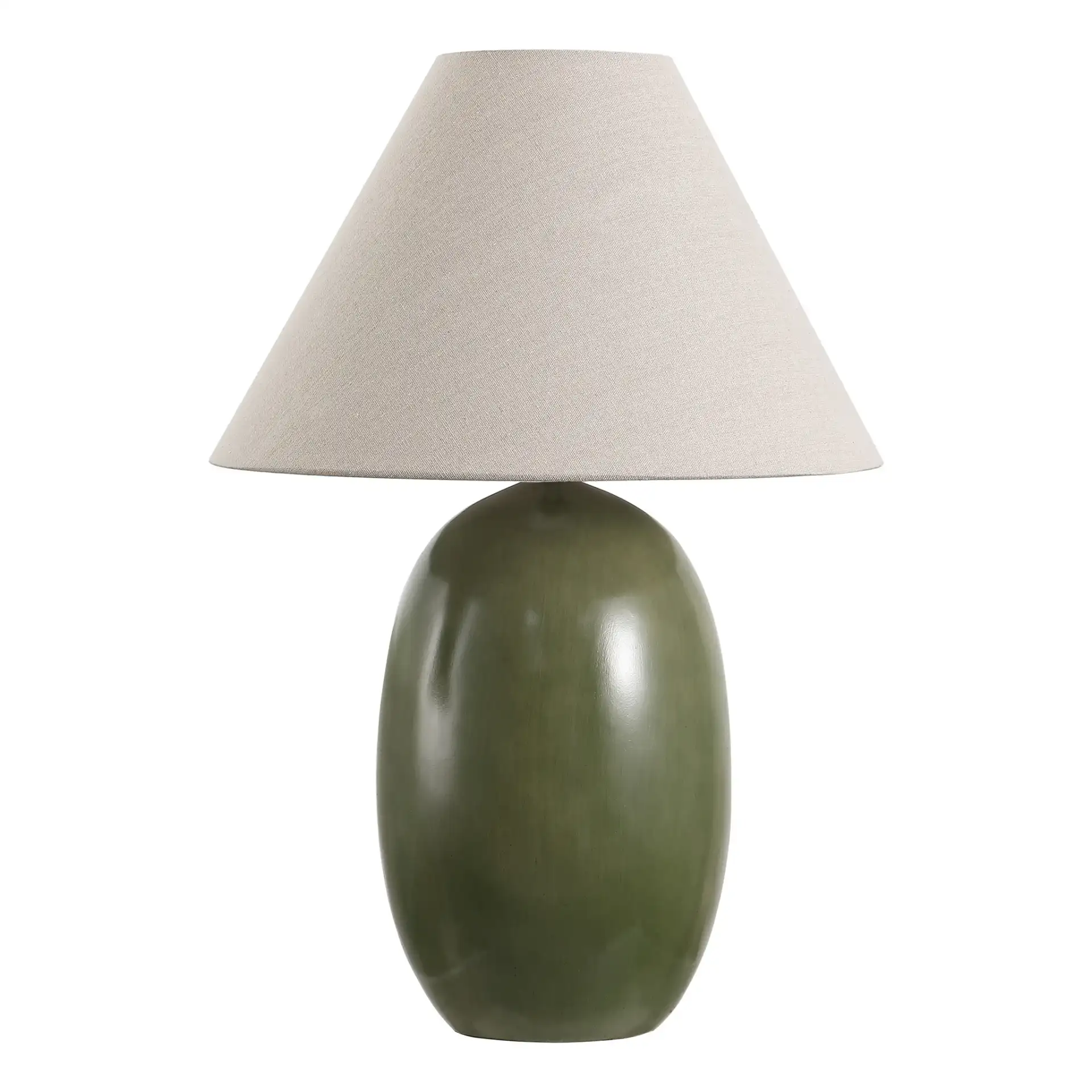 Josi Table Lamp in Green, detail view
