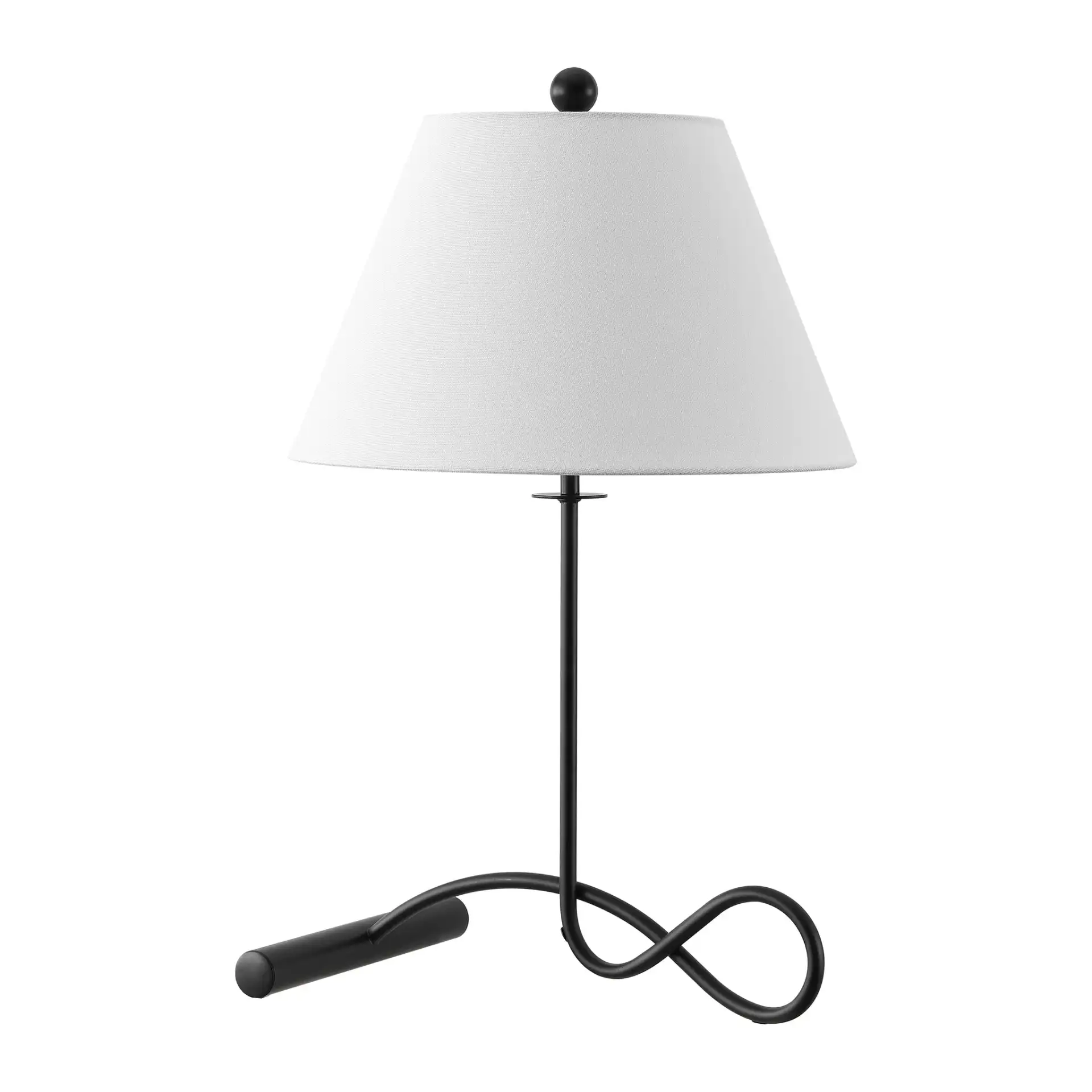Sami Table Lamp in Black, detail view
