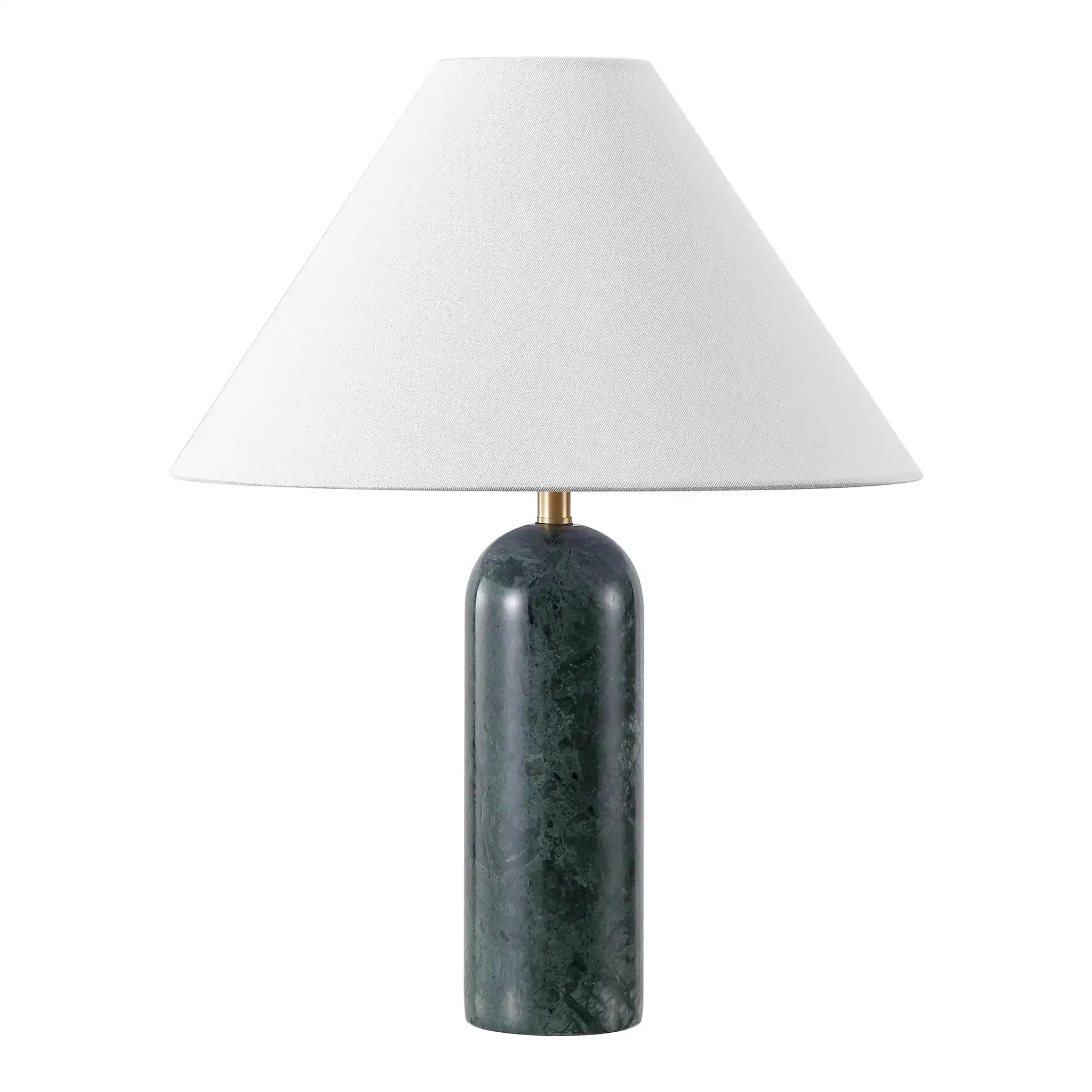 Selah Table Lamp in Green, detail view