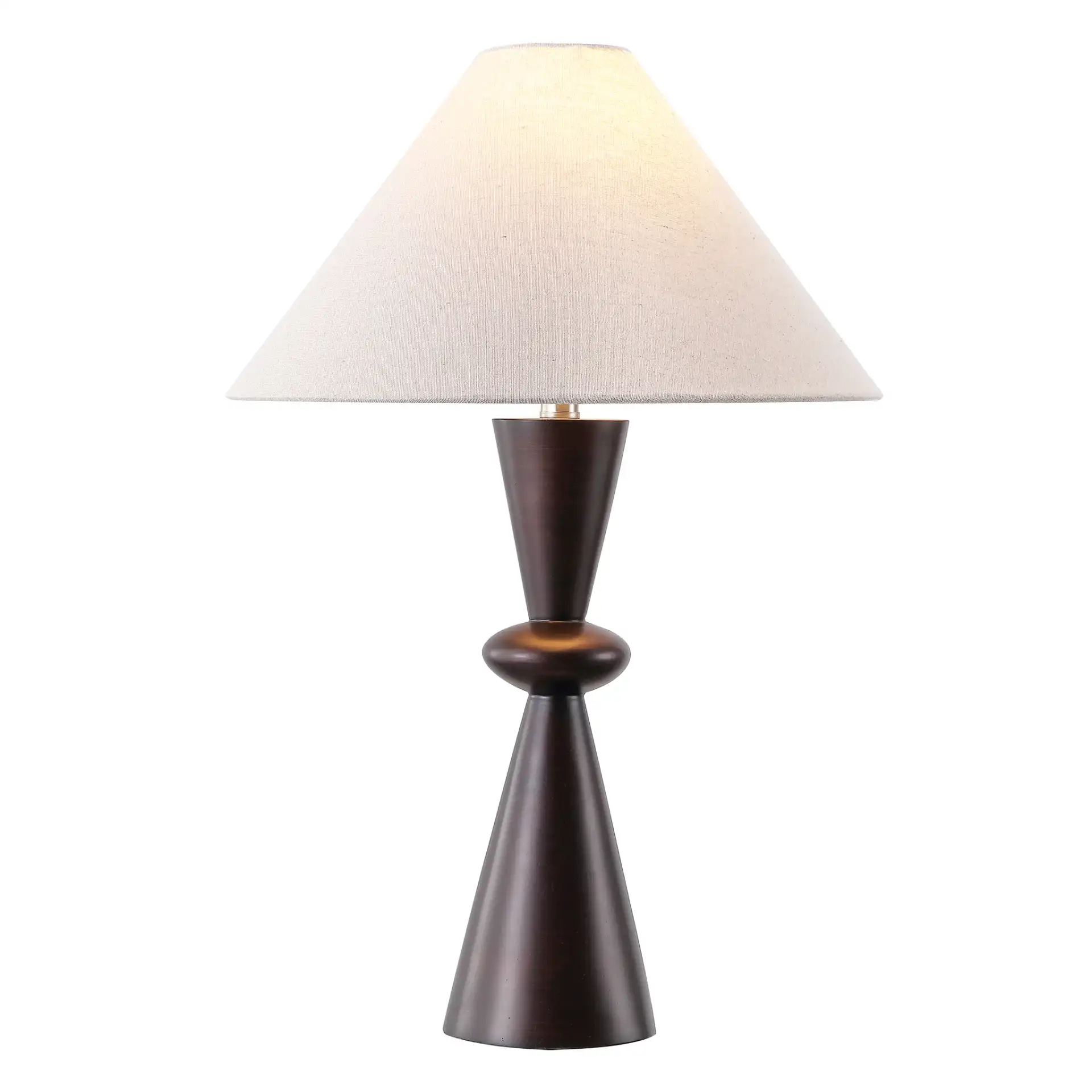 Hailey Table Lamp in Dark Brown