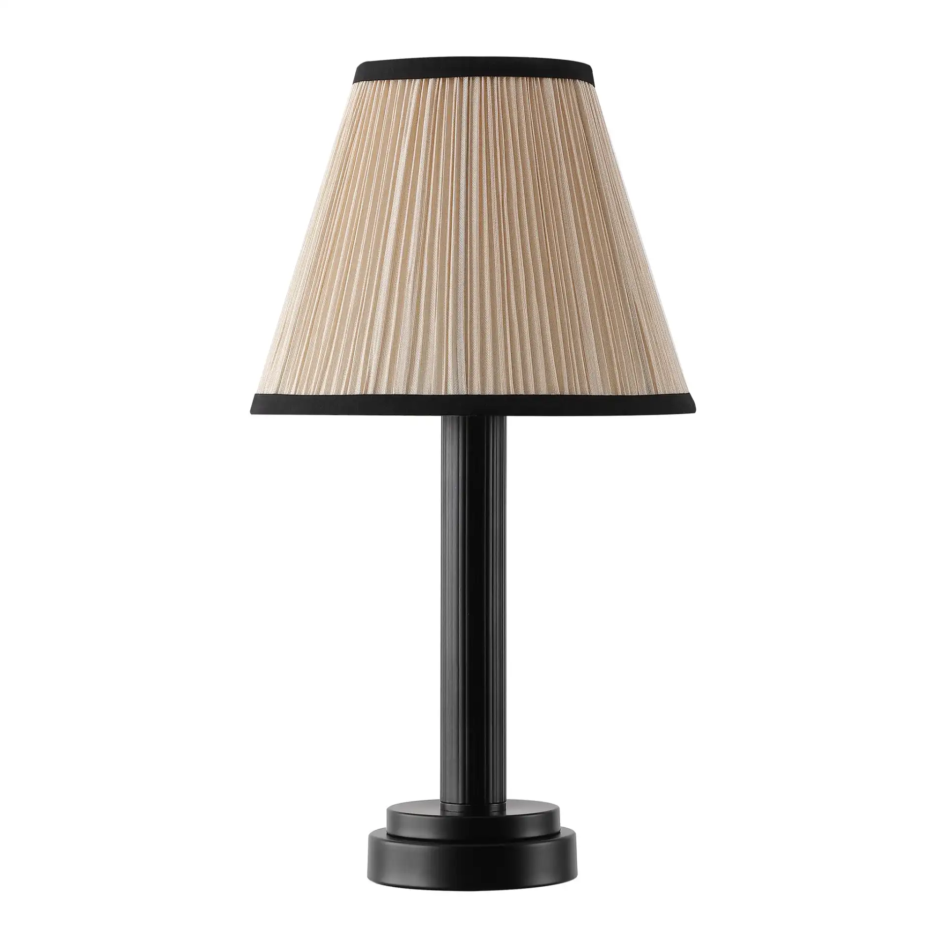 Catina Table Lamp in Black, detail view