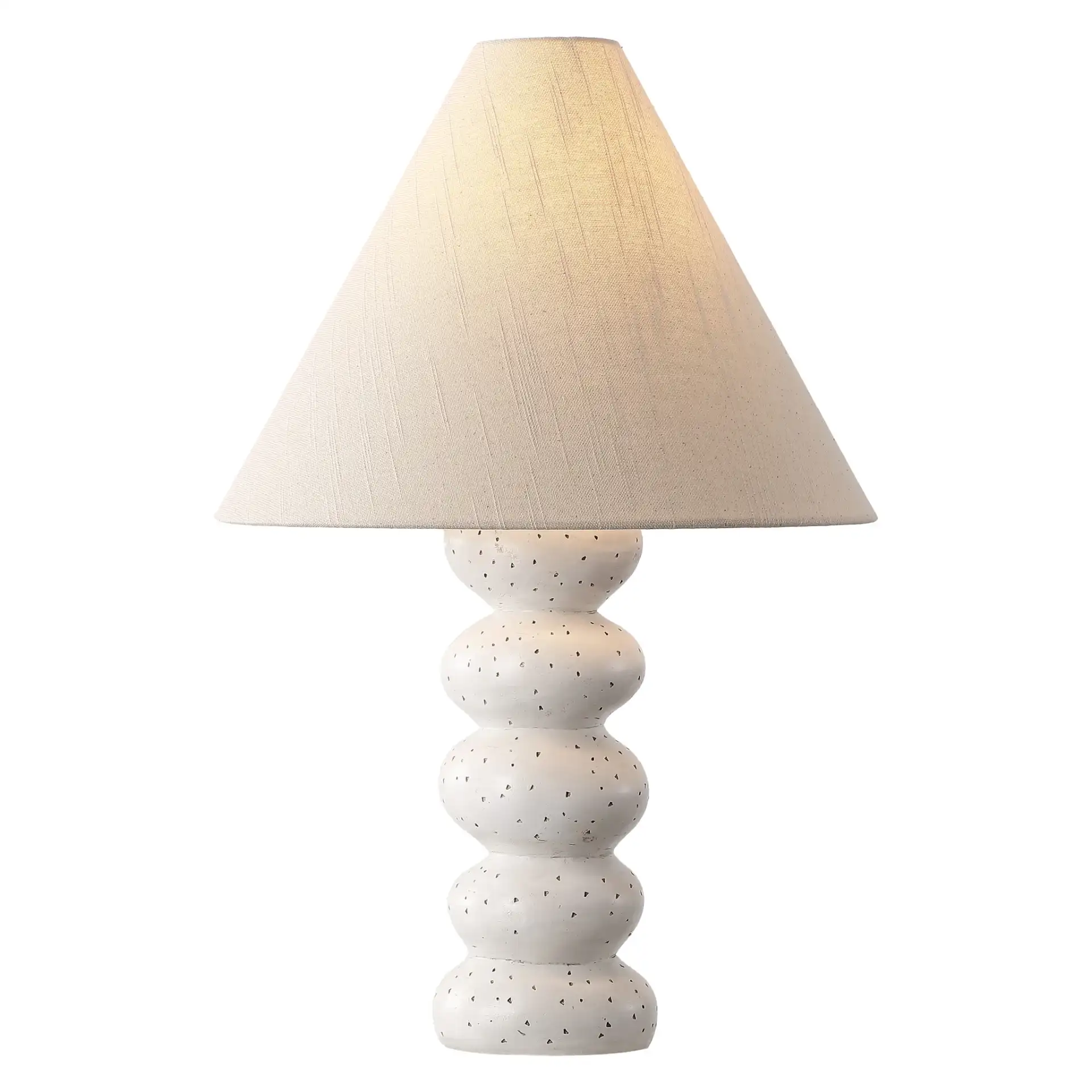 Luana Table Lamp in White