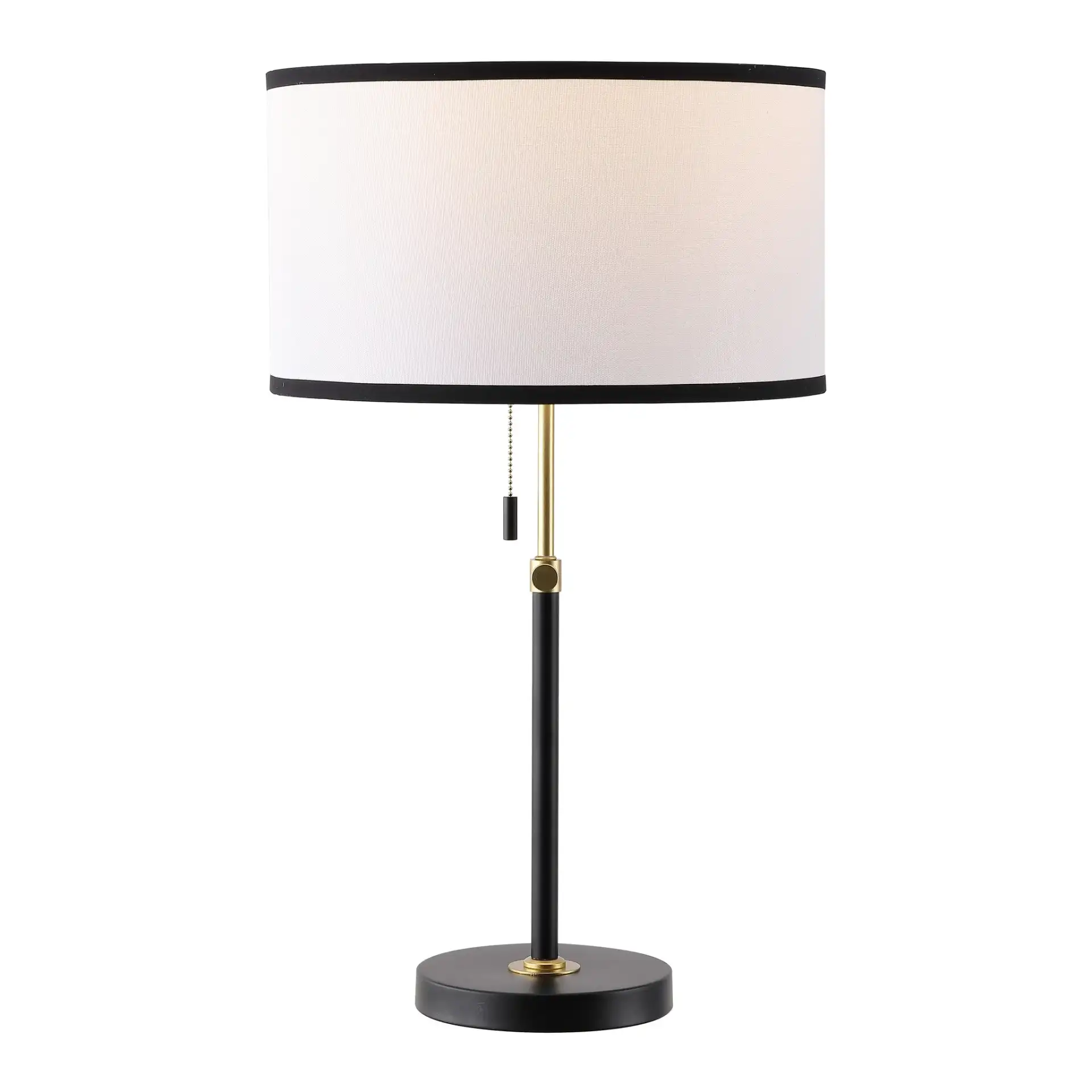 Tegan Table Lamp in Black / Brass
