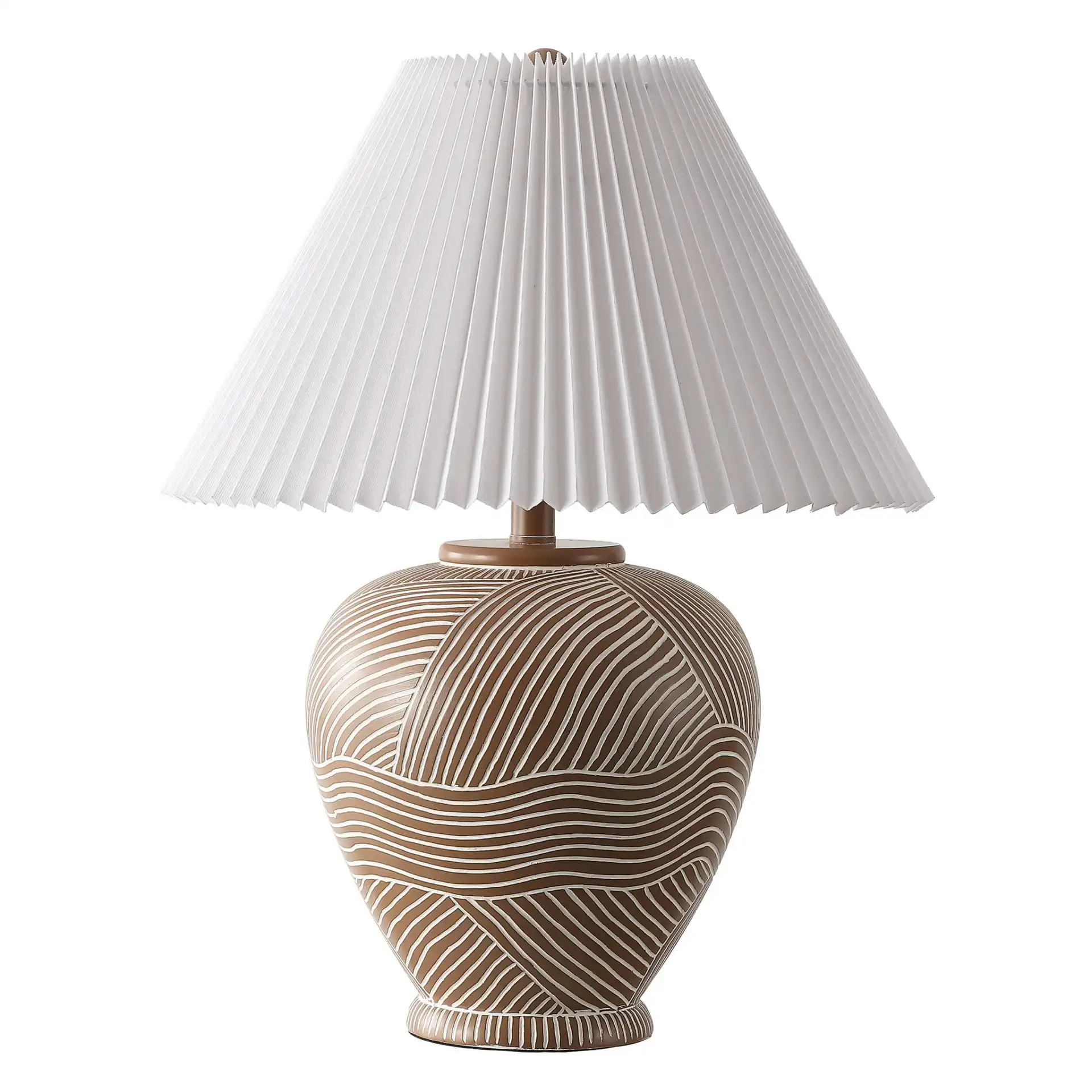 Claude Table Lamp in Brown, detail view