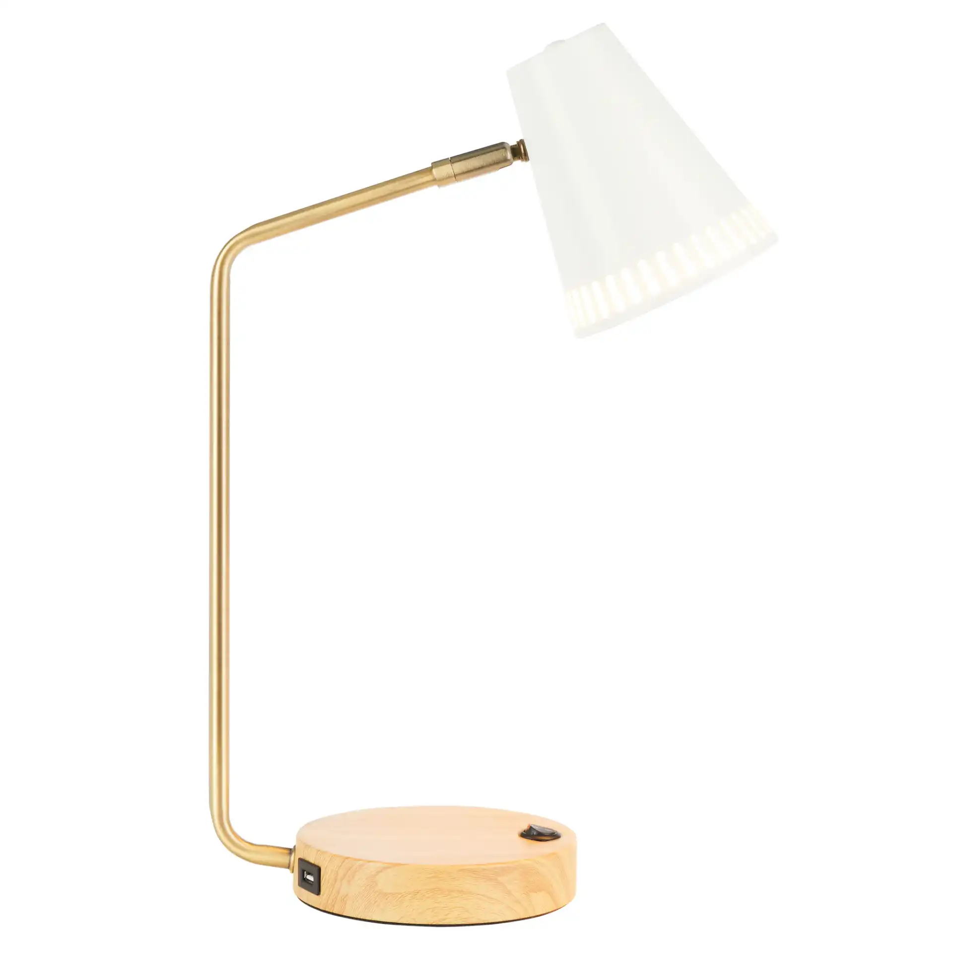 Gold / White