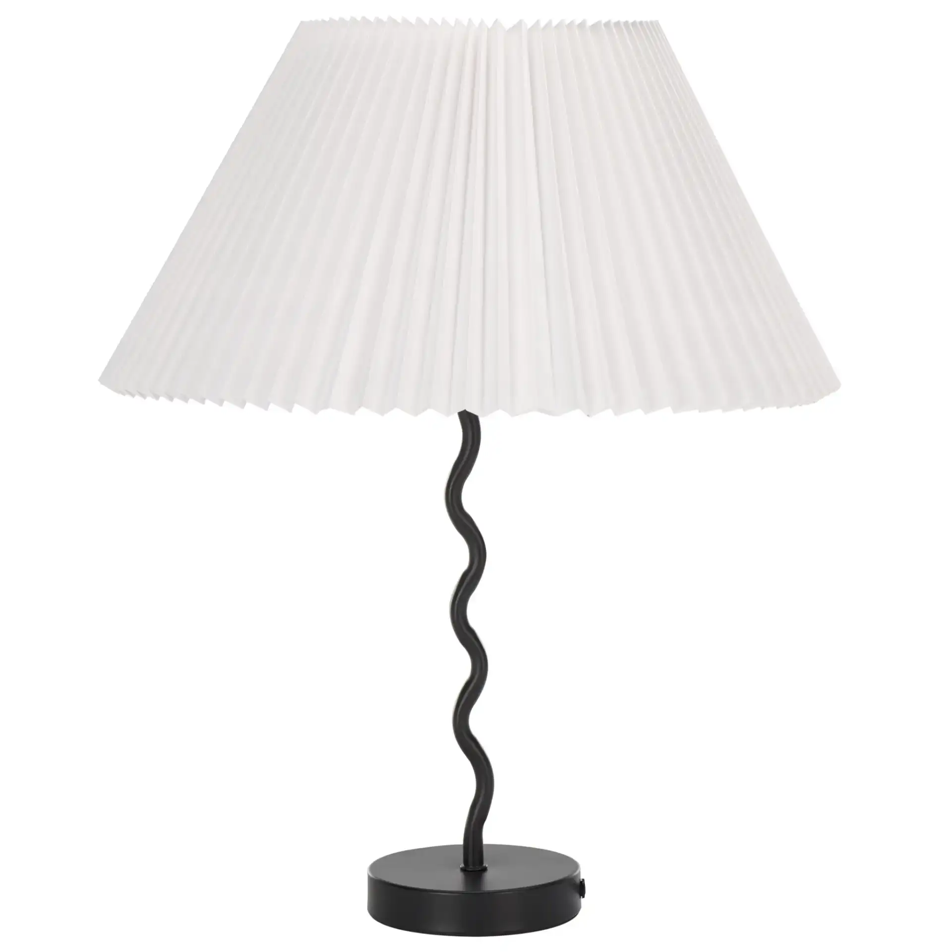 Tali Table Lamp in Black, detail view