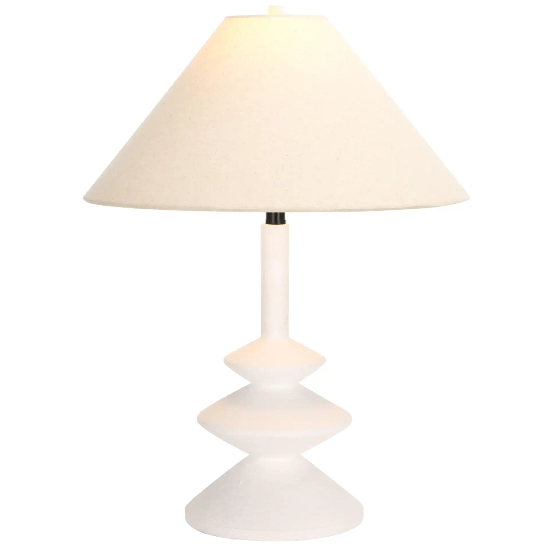 Jessy Table Lamp in White