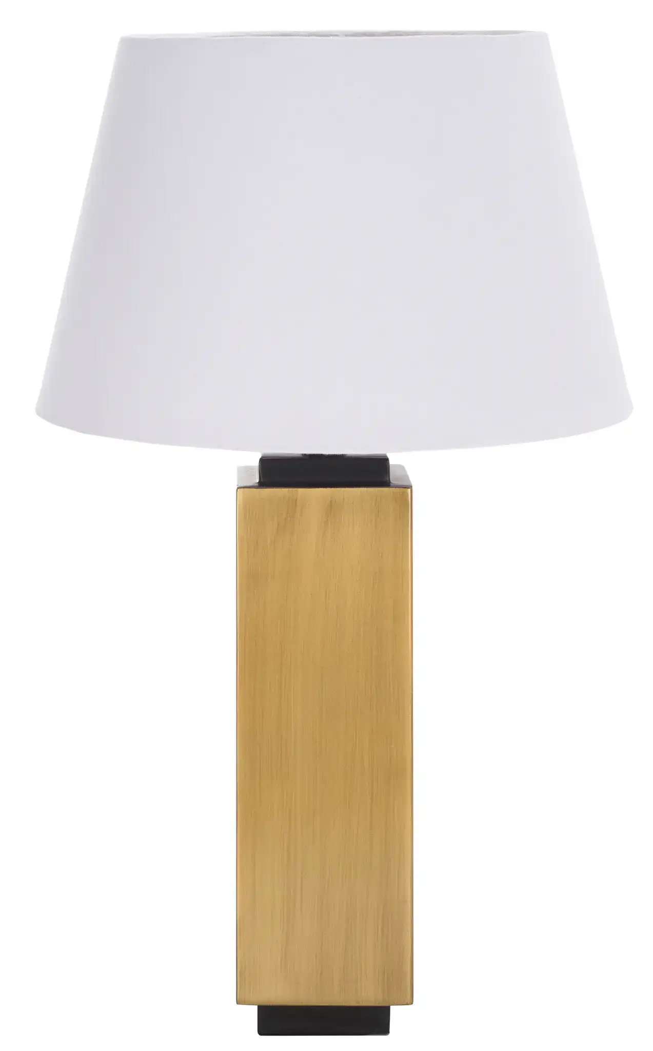 Balena Table Lamp in Antique Brass, detail view